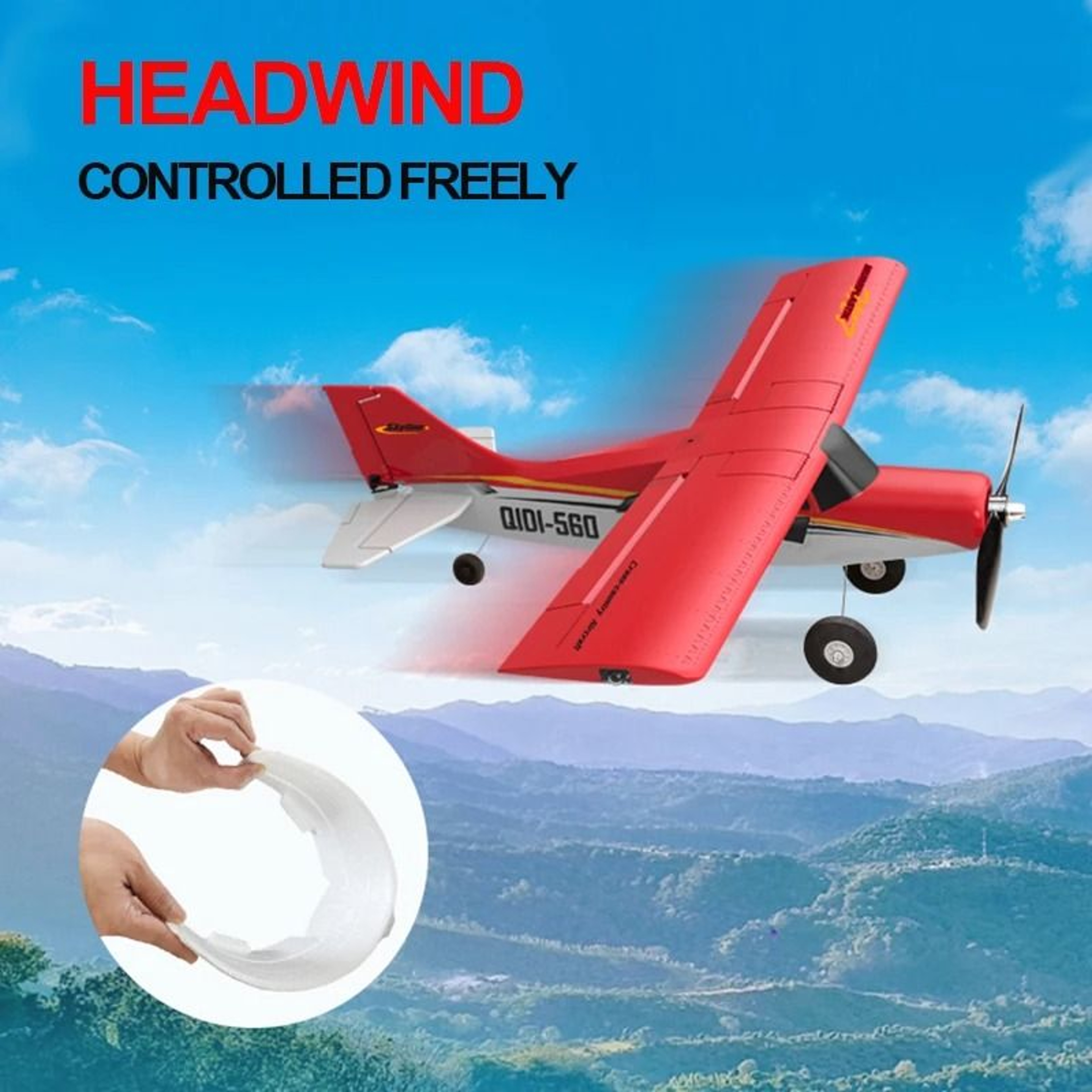 OffRoad RC Airplane Fixed Wing Brushless 4CH Remote Control Aircraft Model For Kids And Hobbyists 4