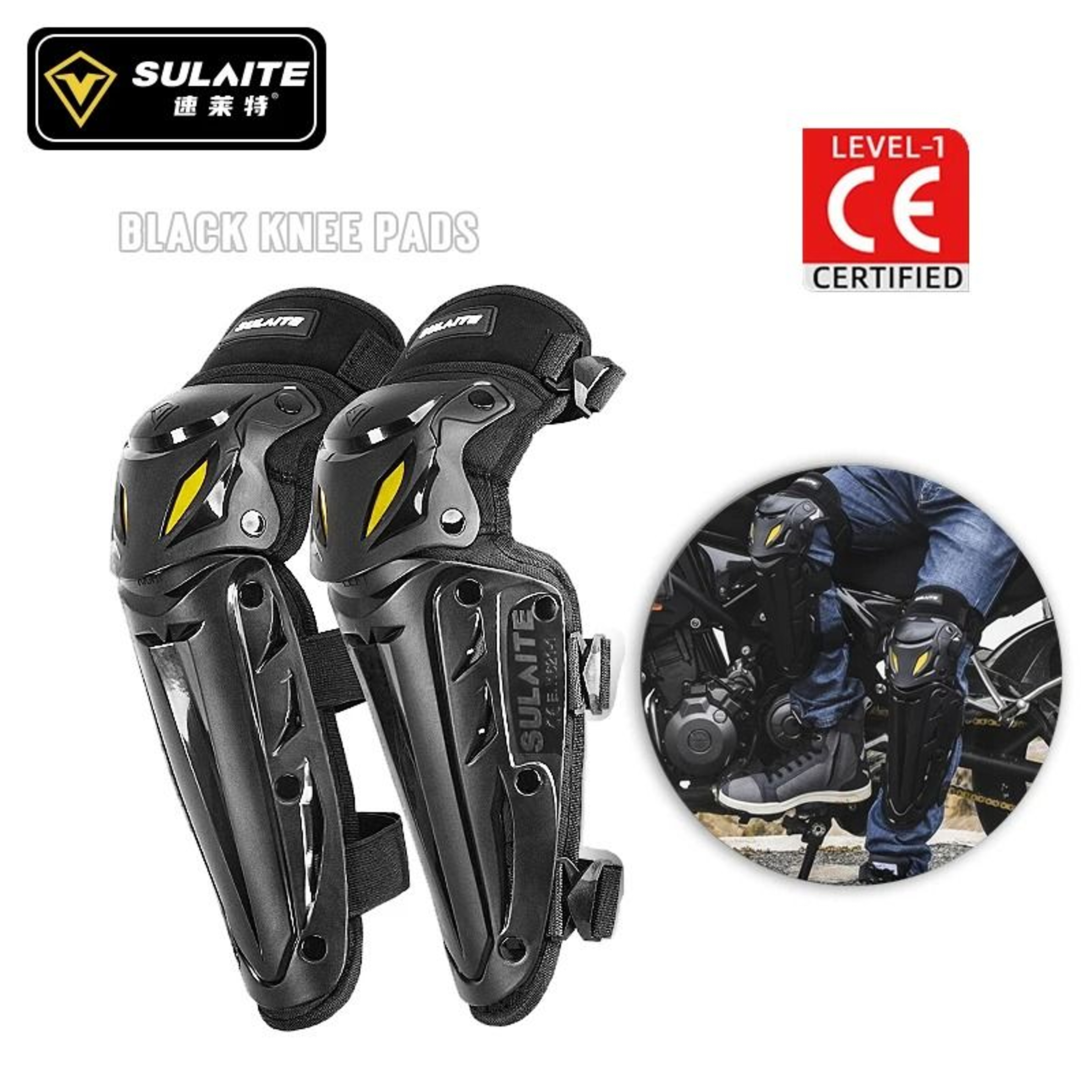 Motocross Knee And Elbow Pads Protective Gear For Motorcycle OffRoad And MTB Riding 12