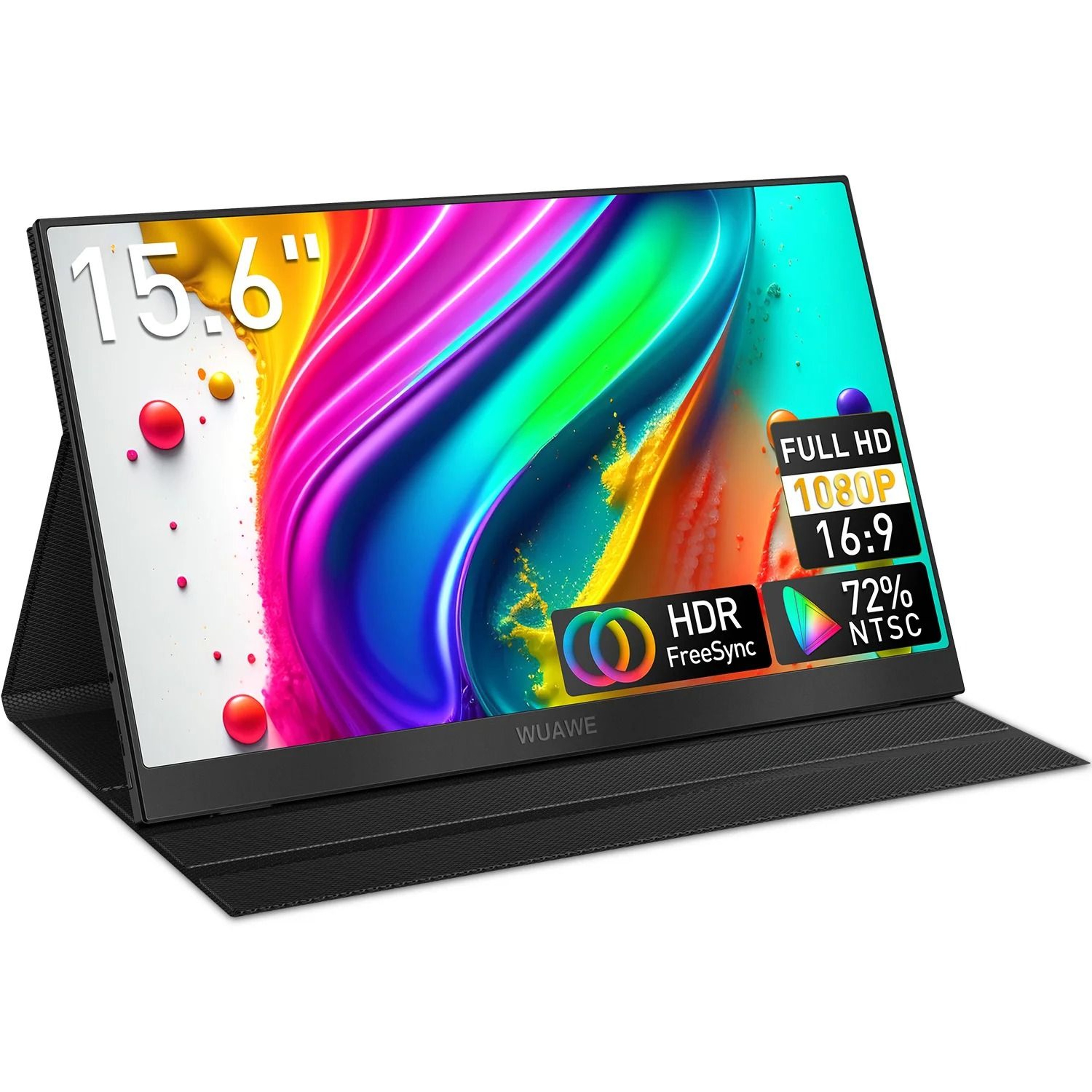 156 Inch Portable 1080P HDR Monitor With USBC And HDMI Connectivity 1