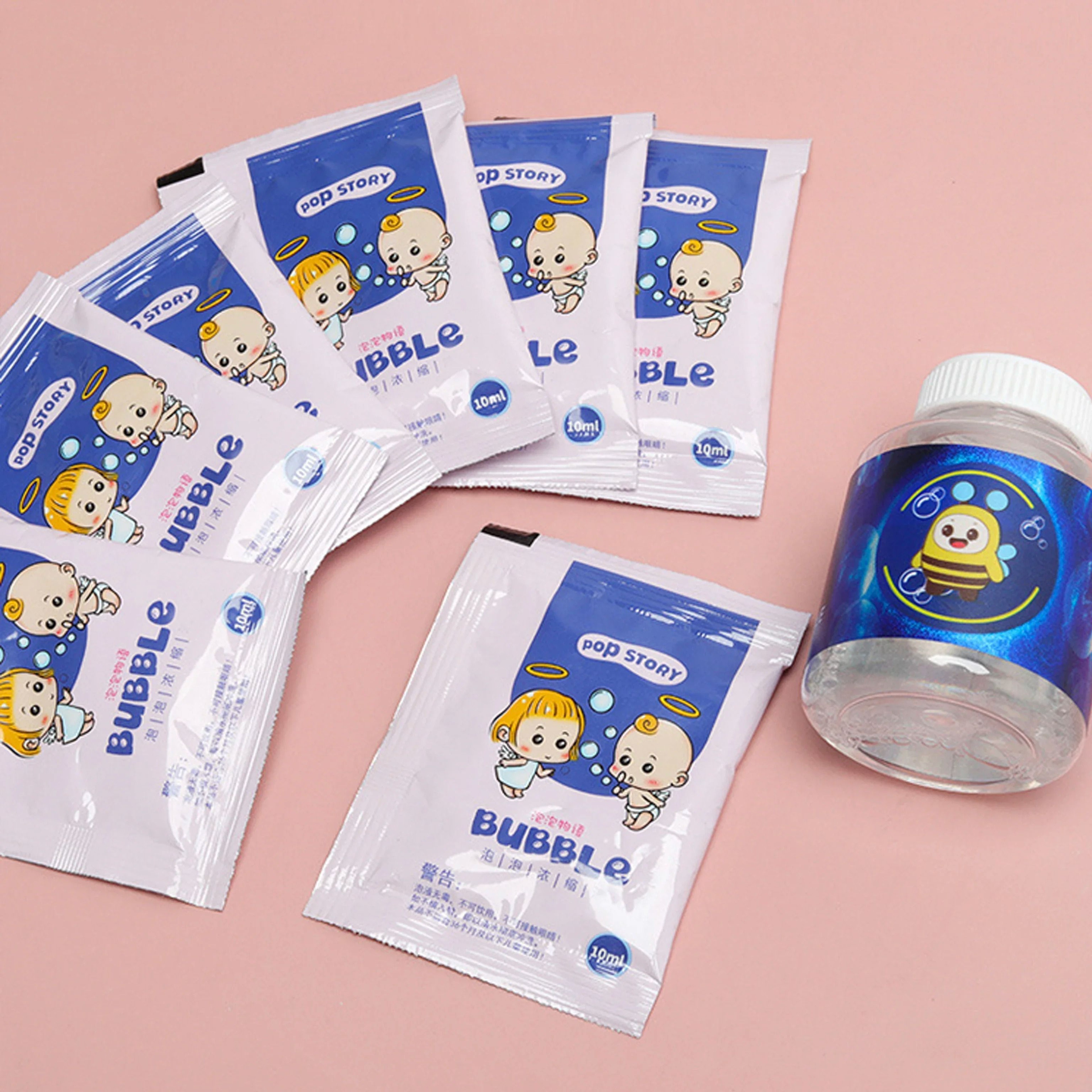 Colorful Bubble Machine Concentrated Granules  Bubble Refill For Kids Bubble Guns And Toys 1040pcs 5