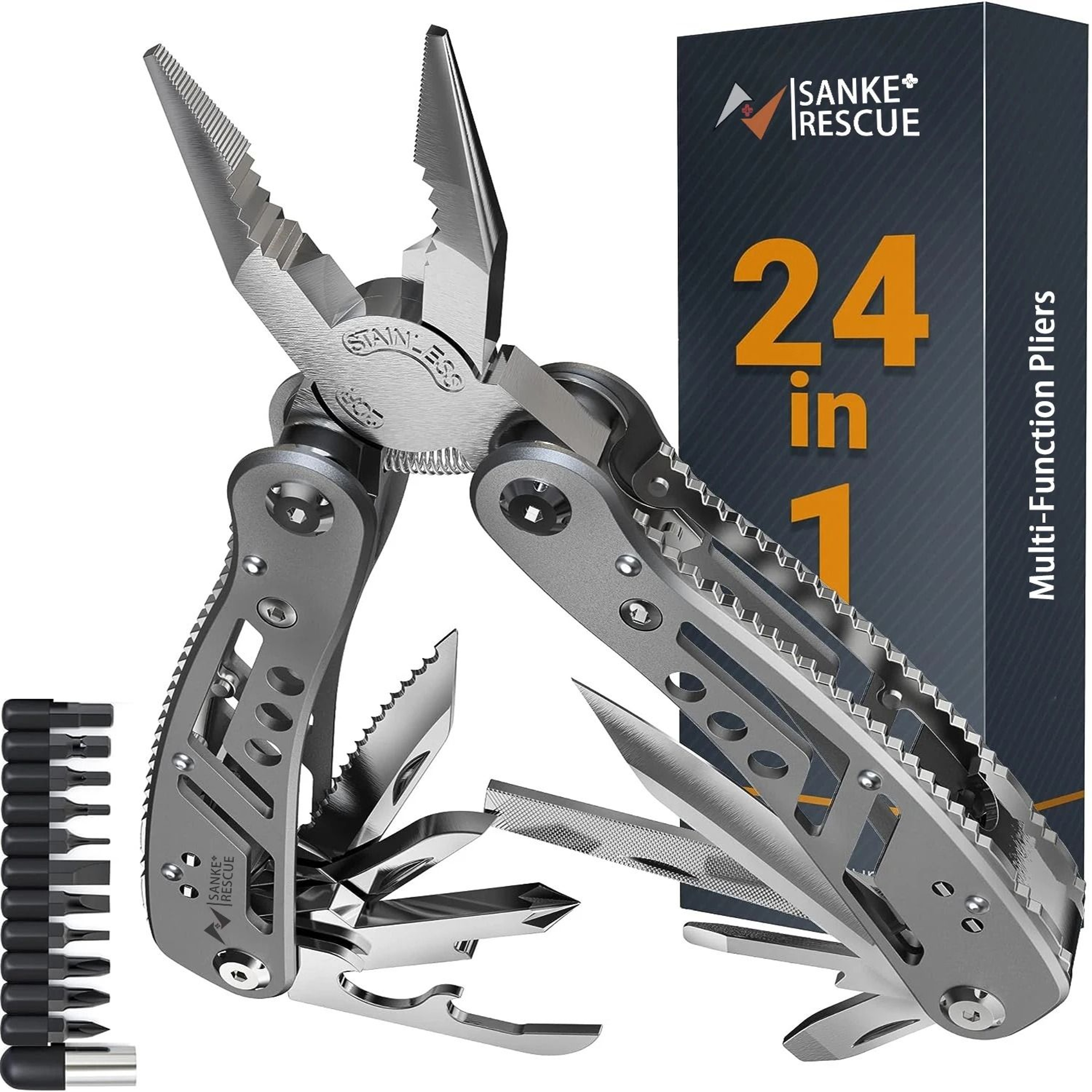 24in1 Multifunctional Universal Pliers  Professional Wire Cutter And Repair Tool For Electricians A 6