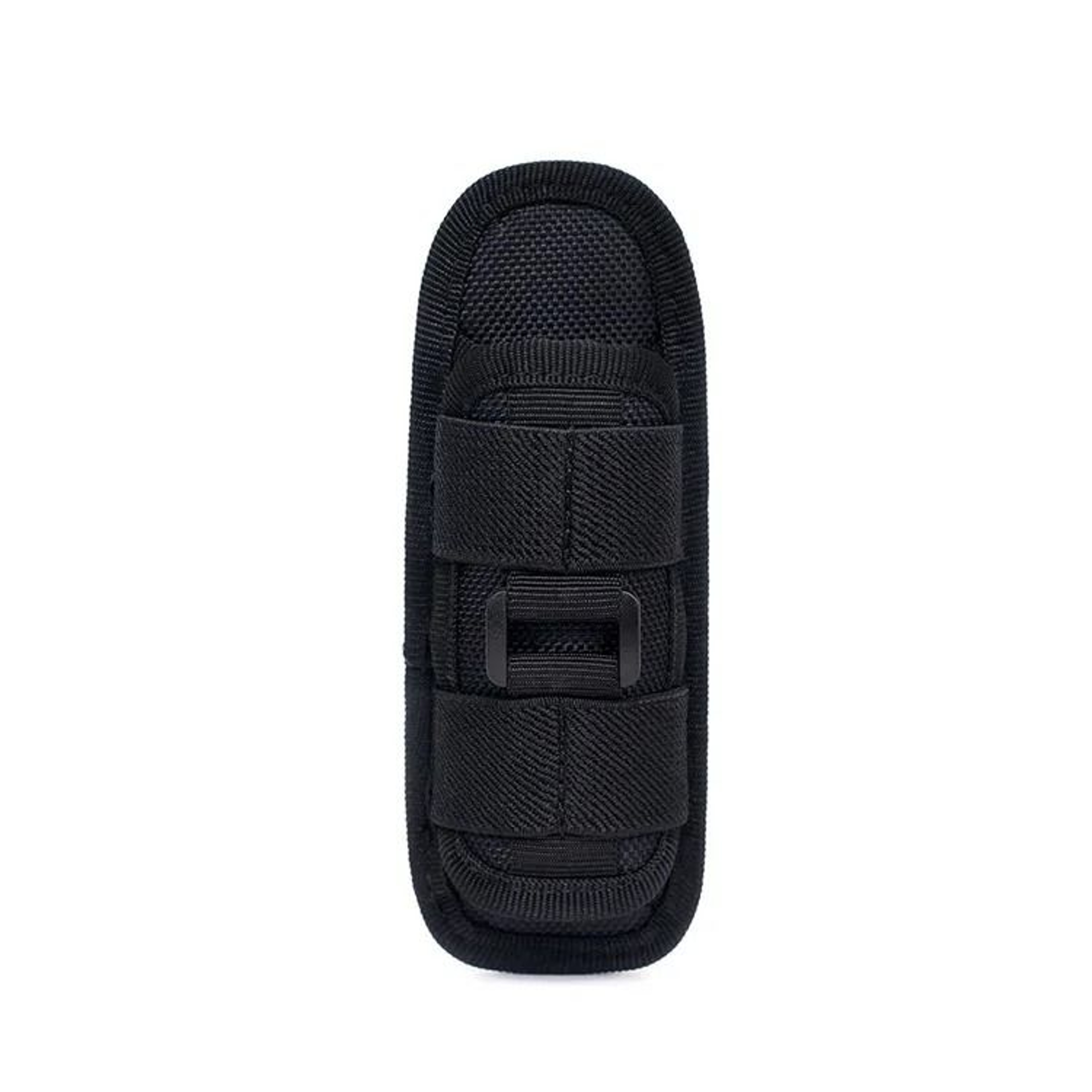 Tactical Flashlight Holster With 360Degree Rotation  Belt Clip Torch Pouch With Carabiner Reel 9
