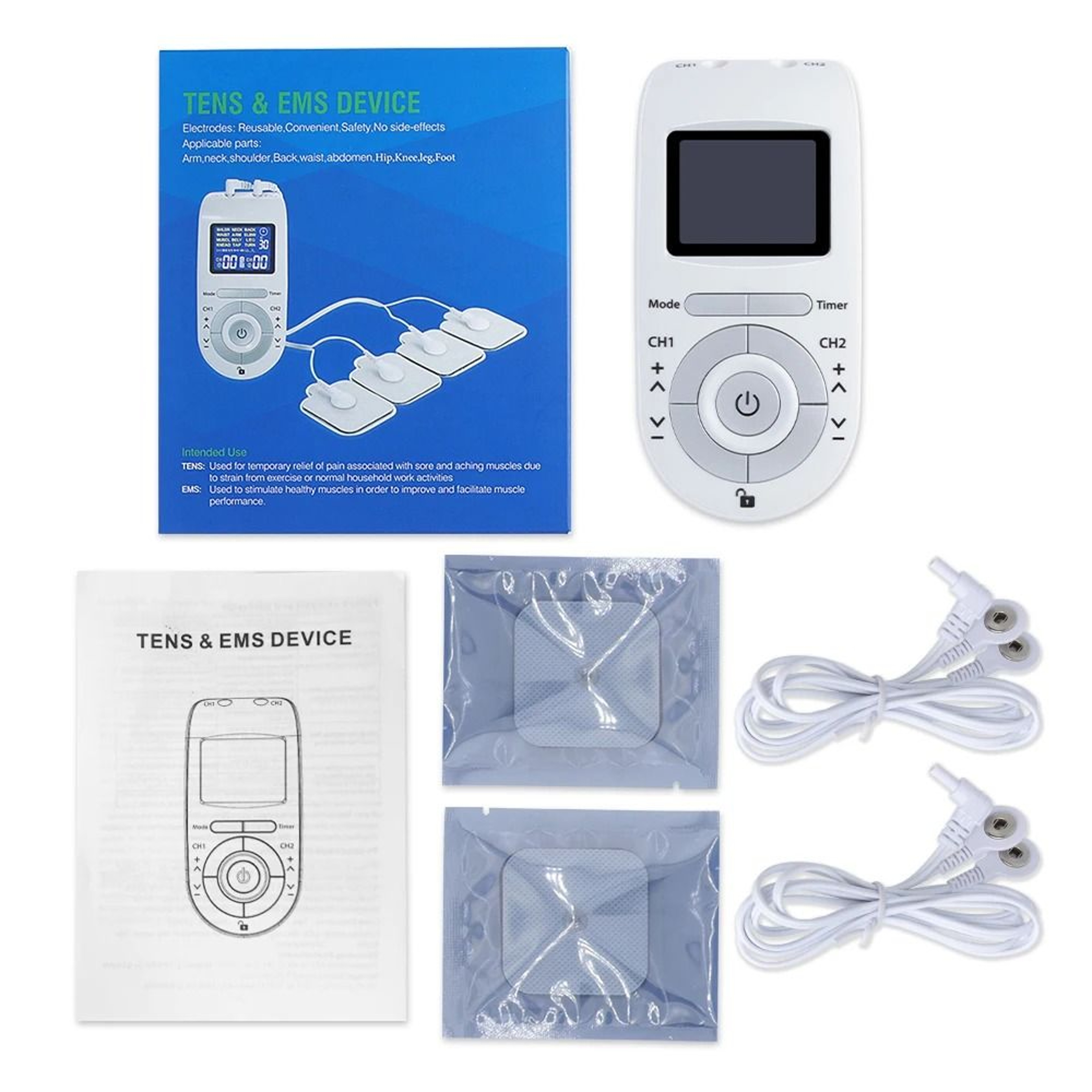 Electric Tens Relax Muscle Stimulator 6