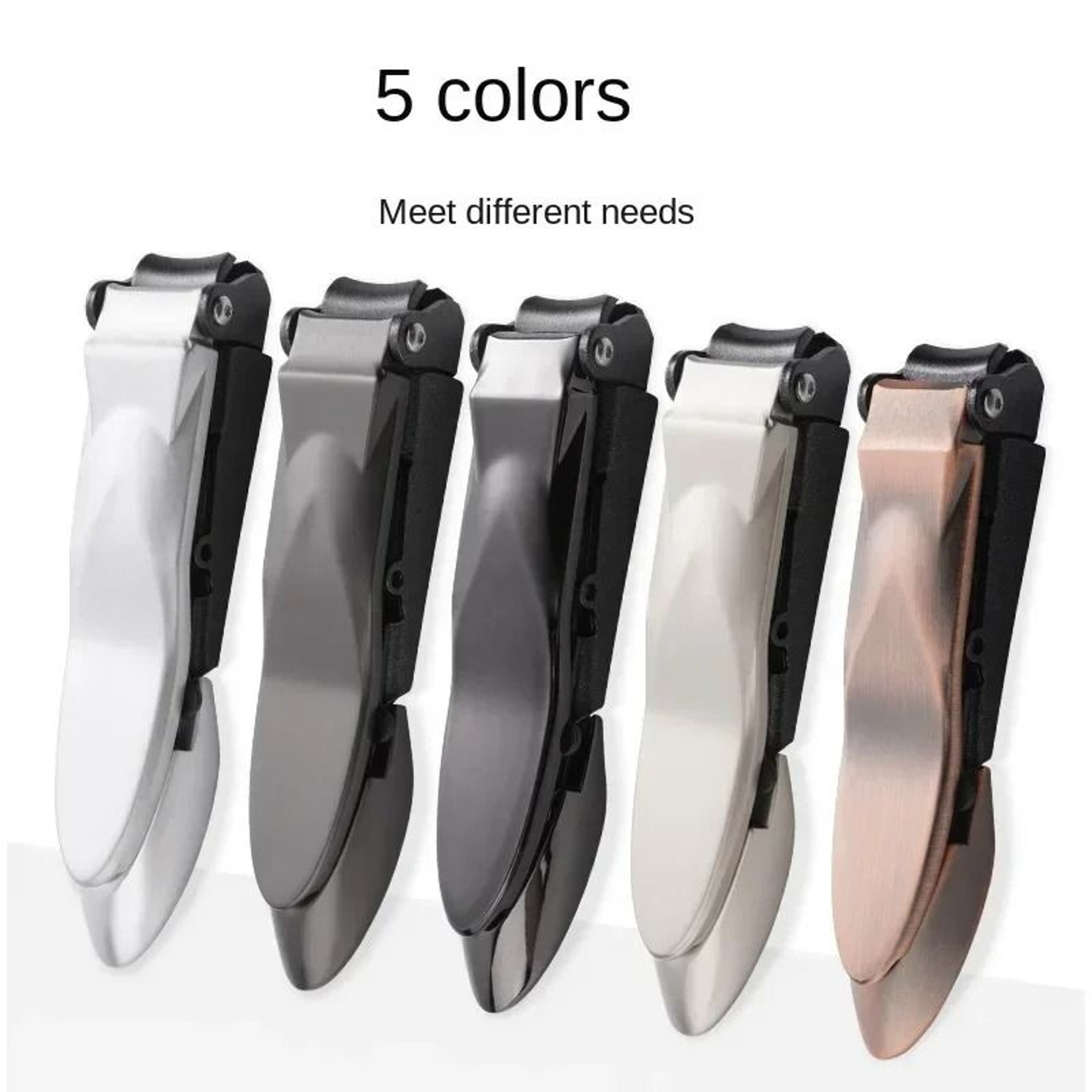 Nail Clippers For Men With Catcher 2