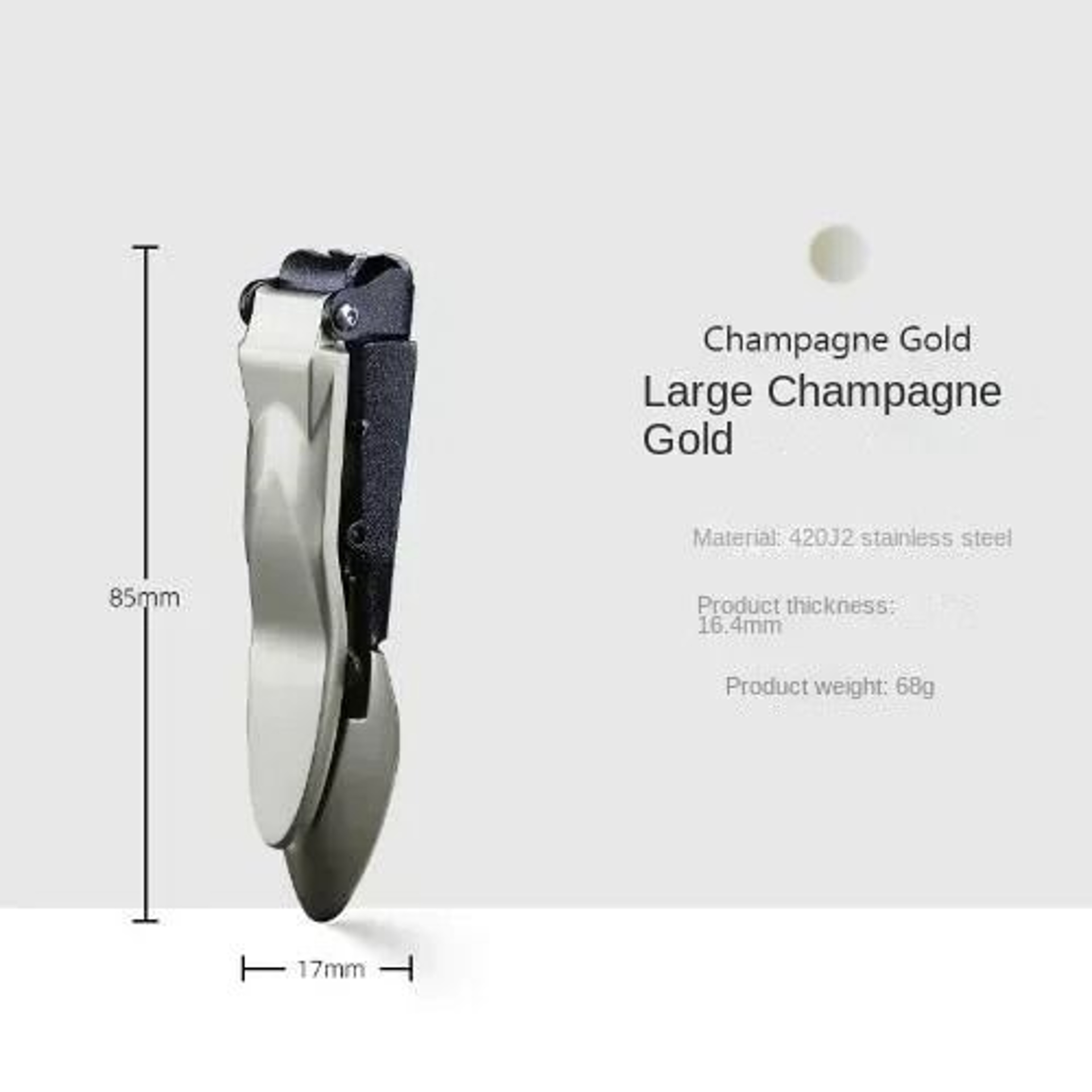 Nail Clippers For Men With Catcher 8