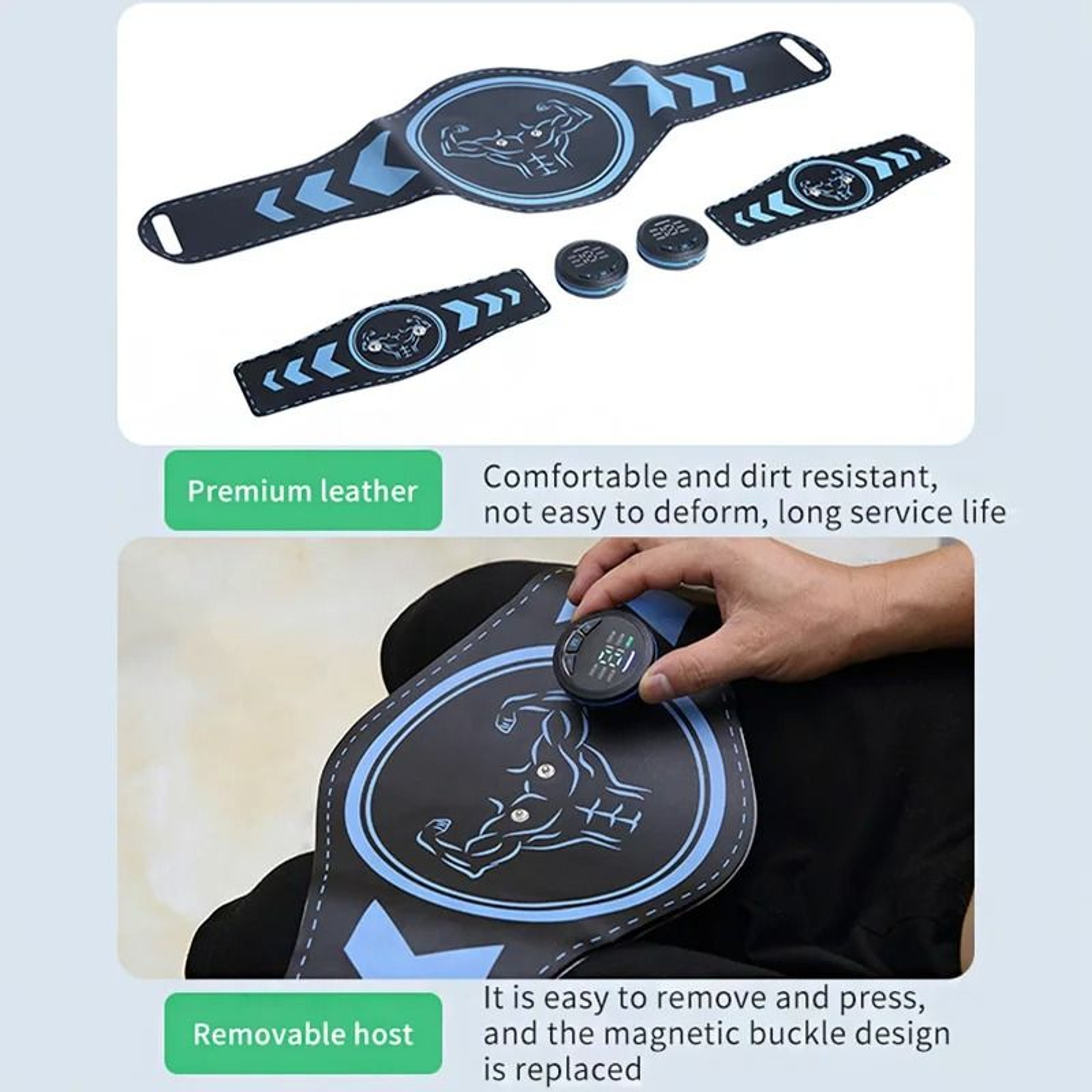 EMS Abdominal Muscle Trainer Belt 5