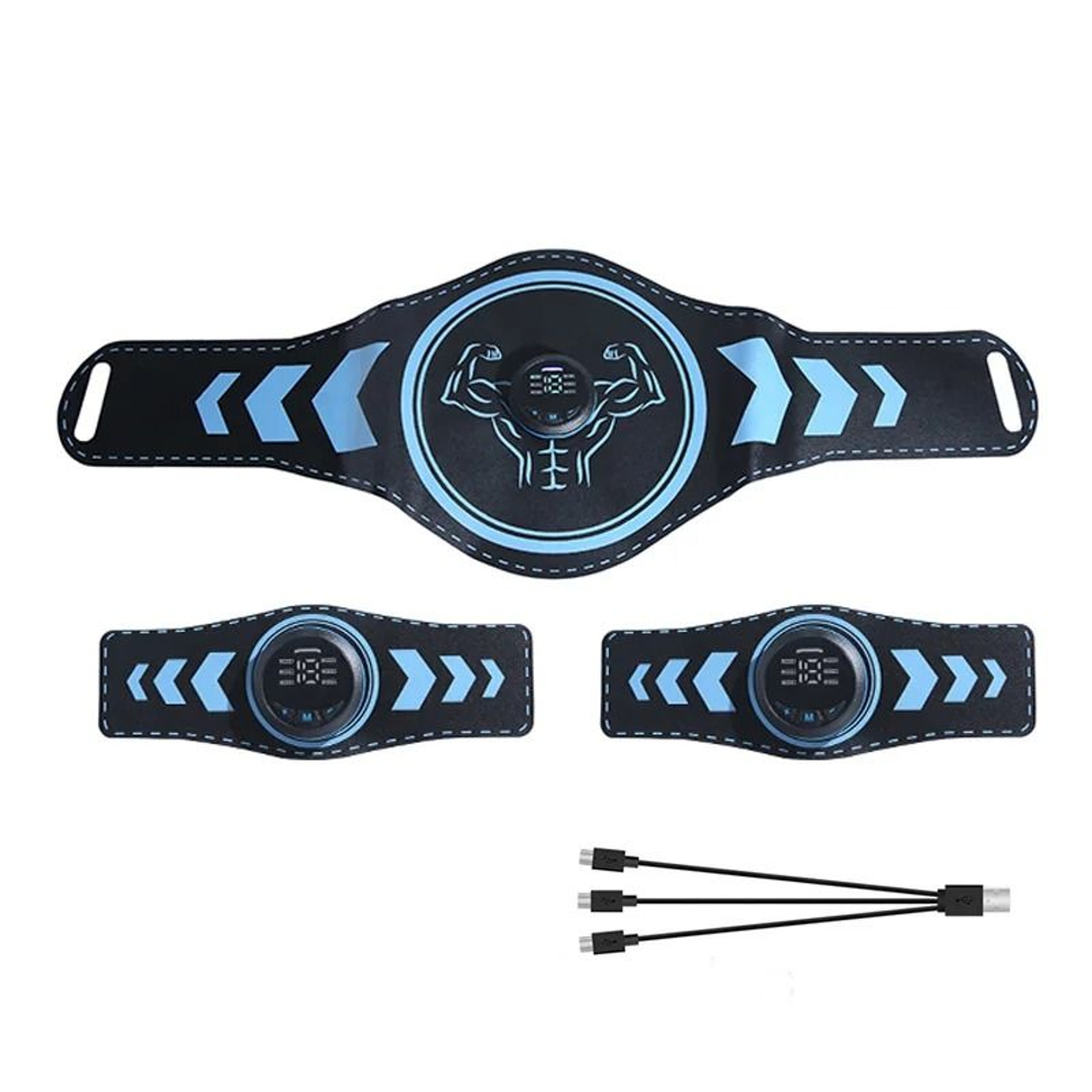 EMS Abdominal Muscle Trainer Belt 8