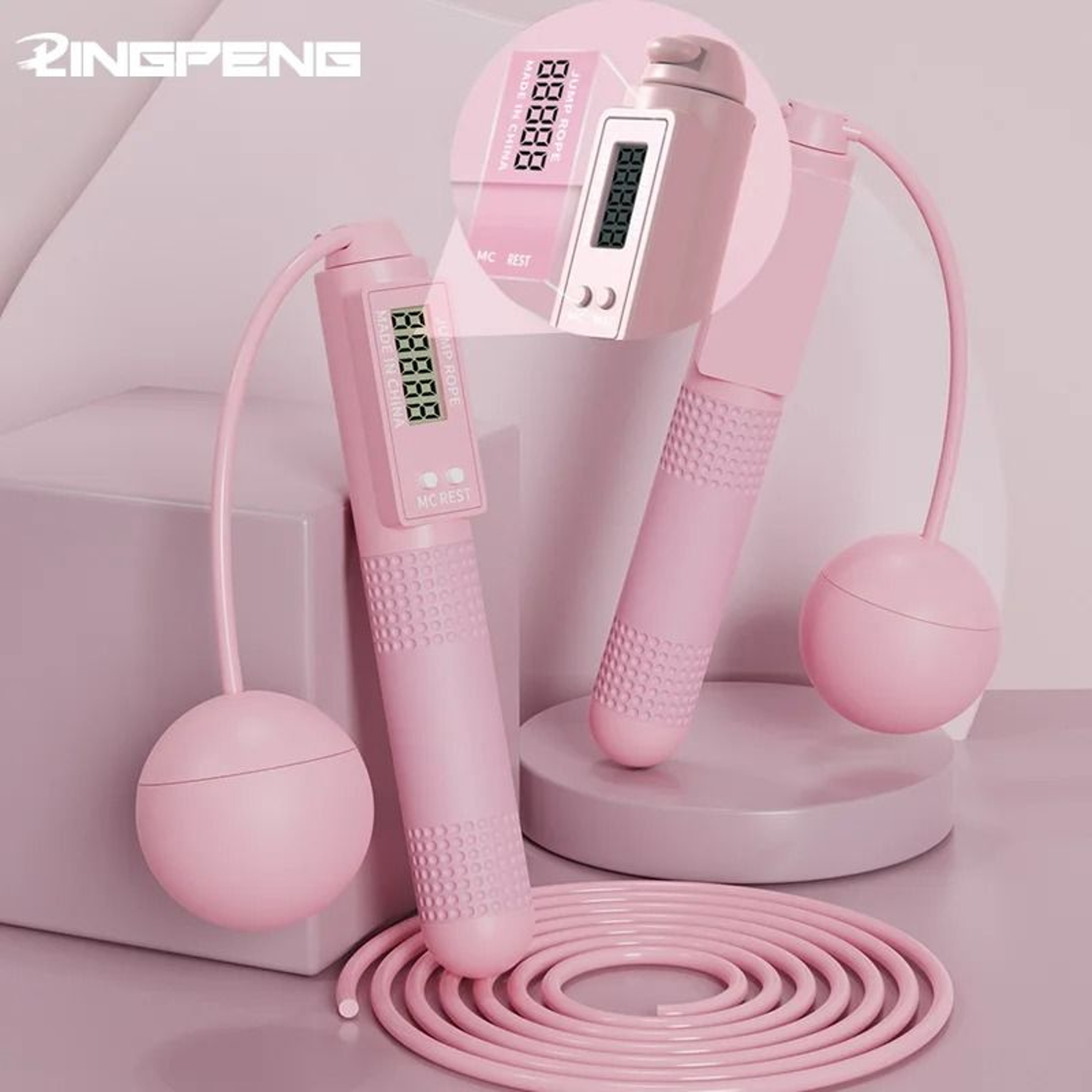 Intelligent Counting Cordless Jump Rope 1