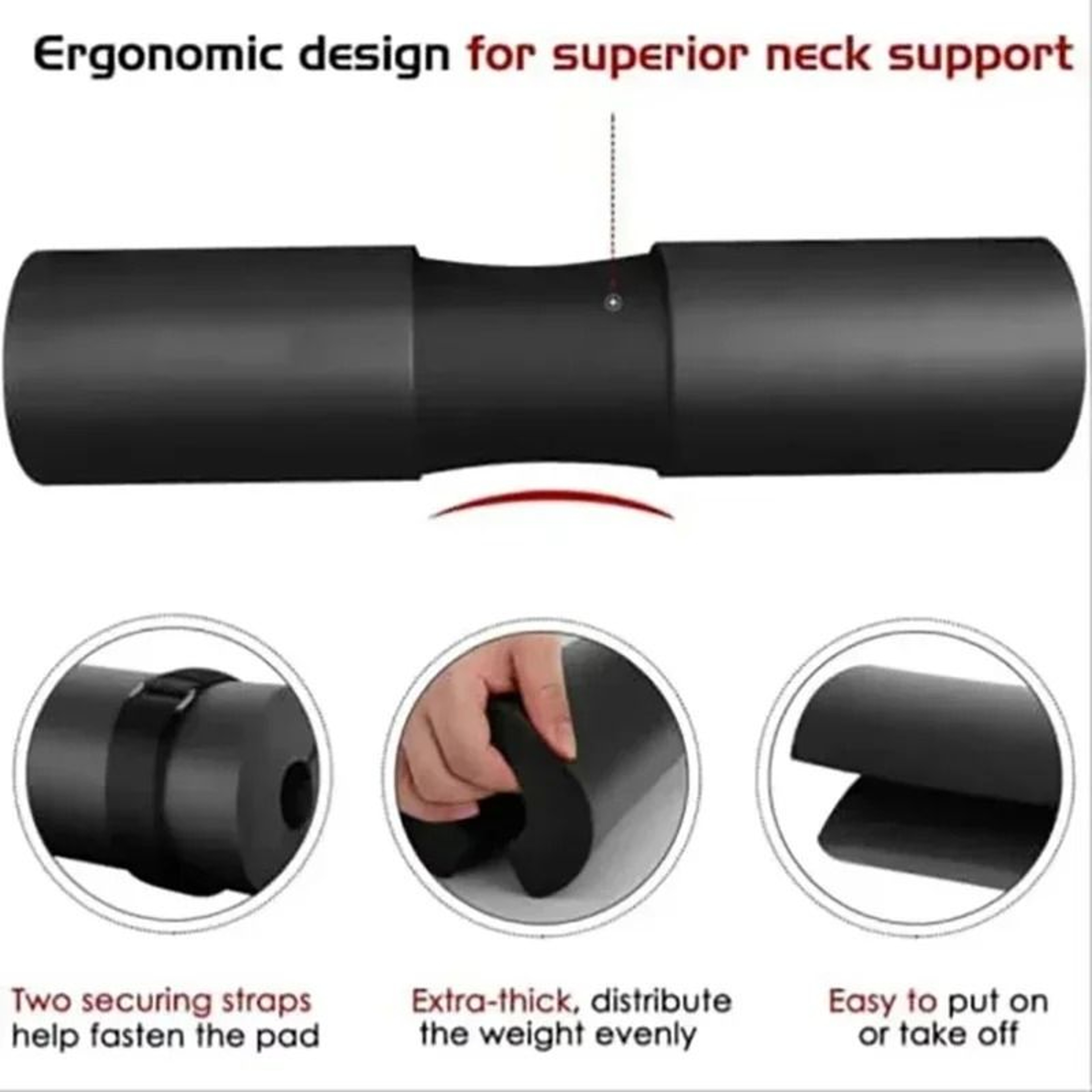 Barbell Shoulder Pad For Squats And Weightlifting 4