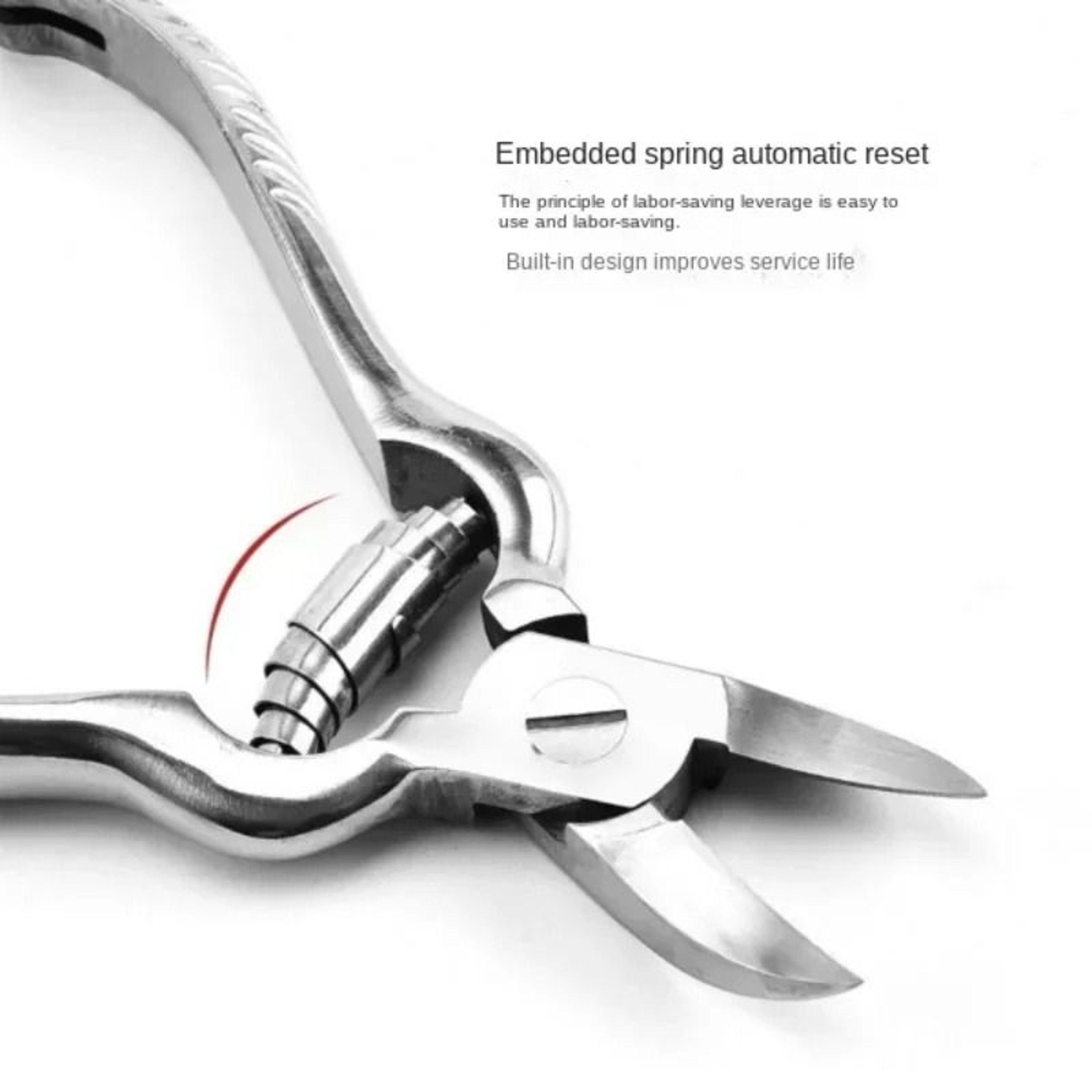 Professional Cuticle Nipper And Nail Trimmer For Manicure And Pedicure Care 1