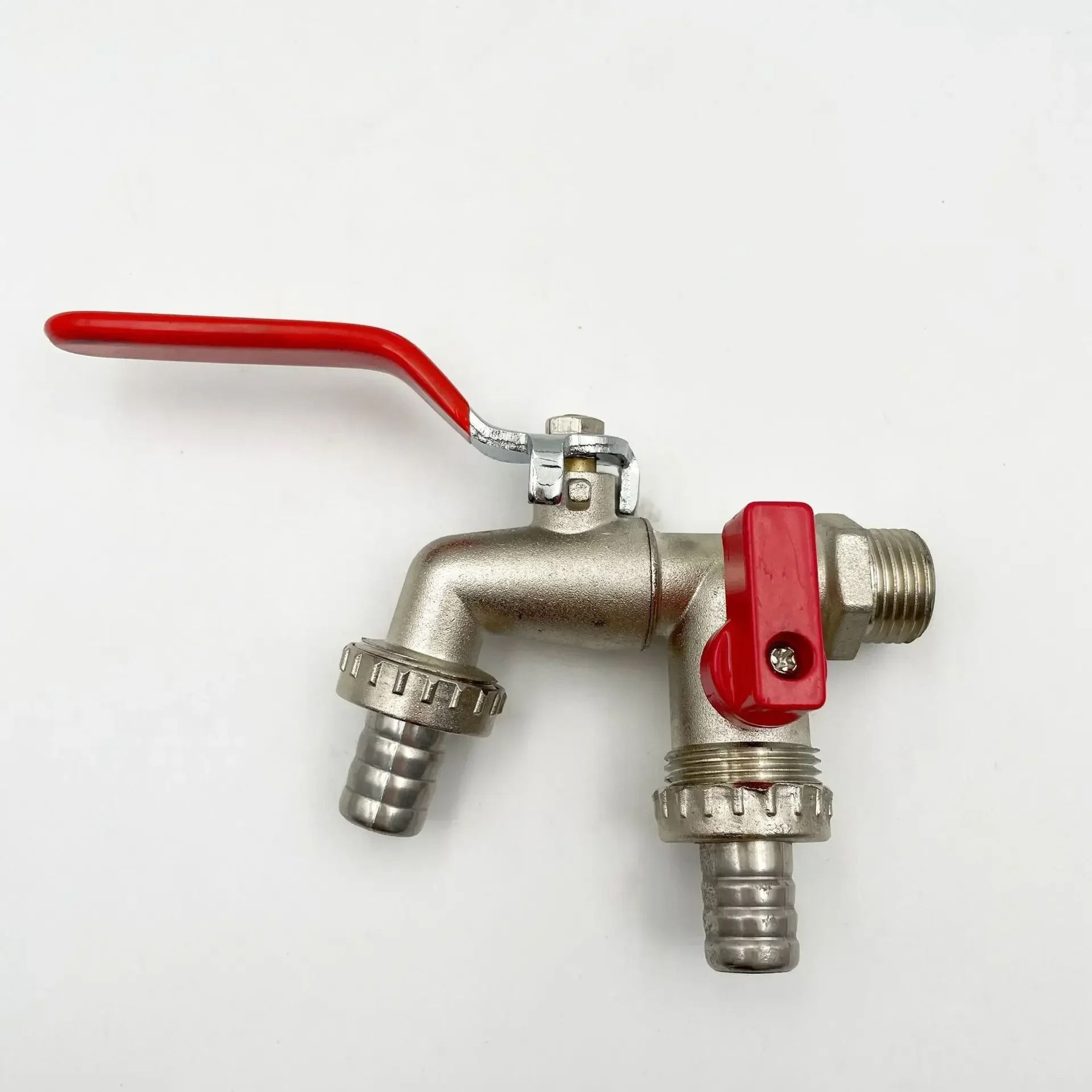 2in1 Double Valve Outdoor Garden Faucet With AntiFreeze Design 4