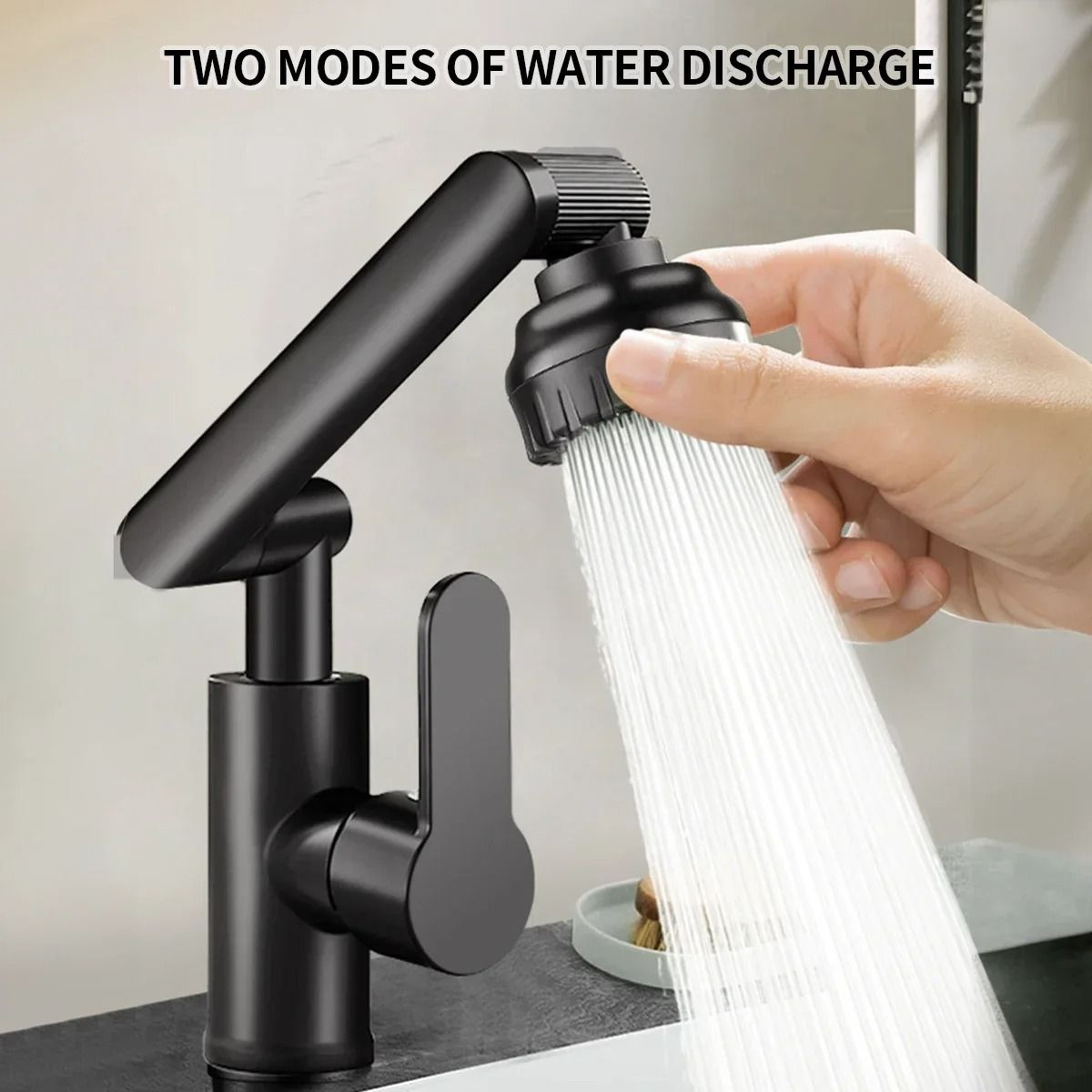 Rotatable Dual Hot And Cold Faucet For Bathroom And Kitchen 3