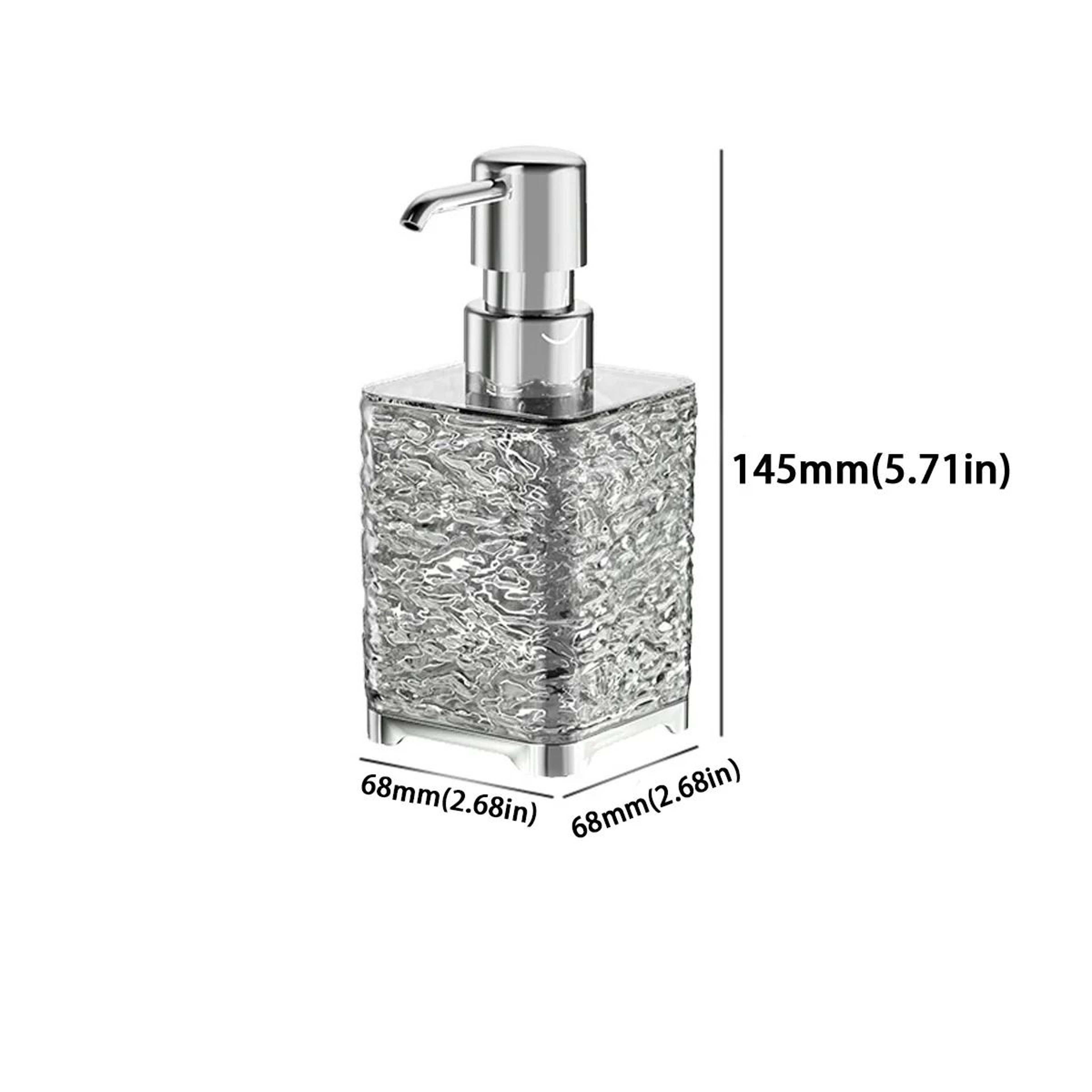 Refillable Soap Dispenser Bottle For Kitchen And Bathroom 5