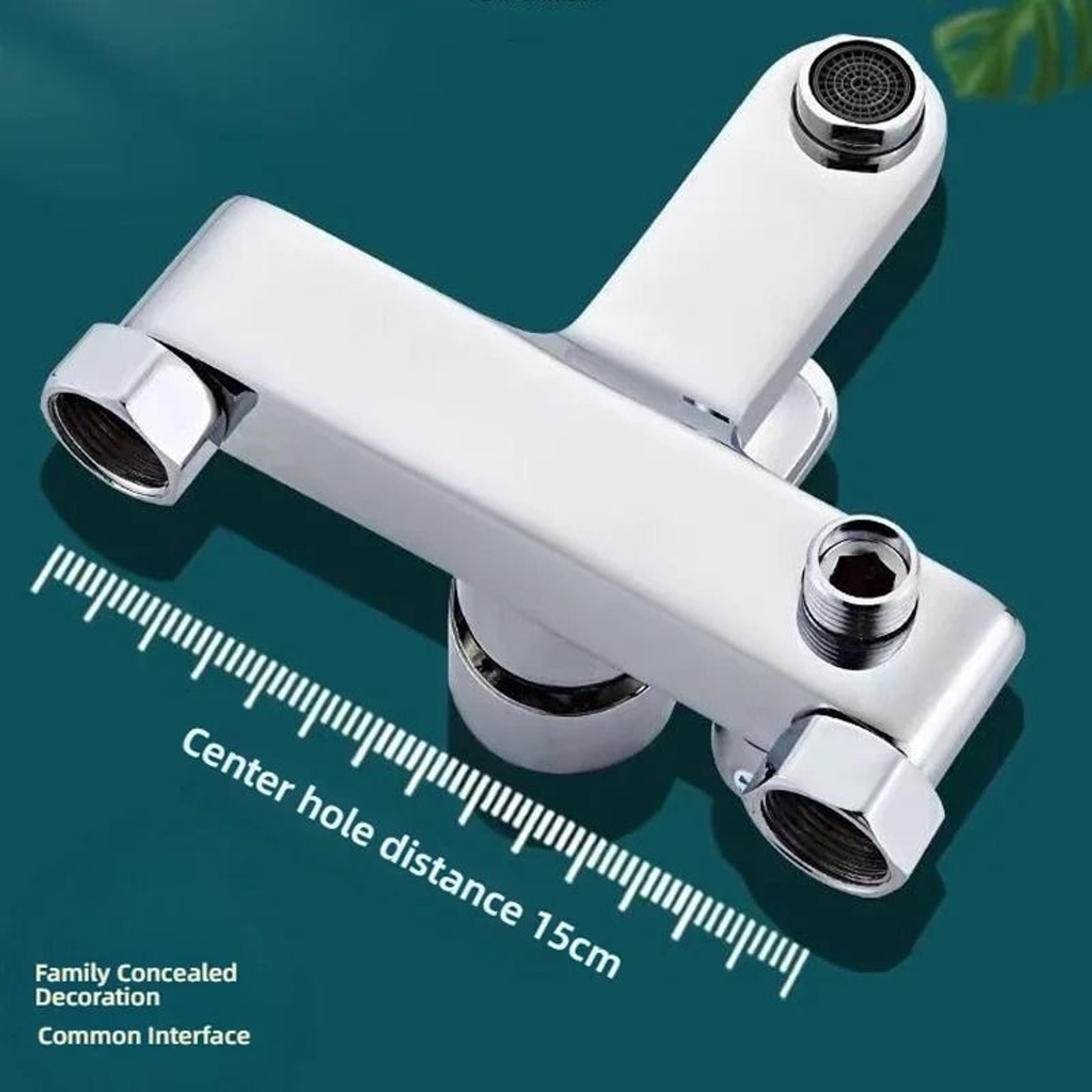 Bathroom Shower Faucet Set With Hot And Cold Water Mixer 5