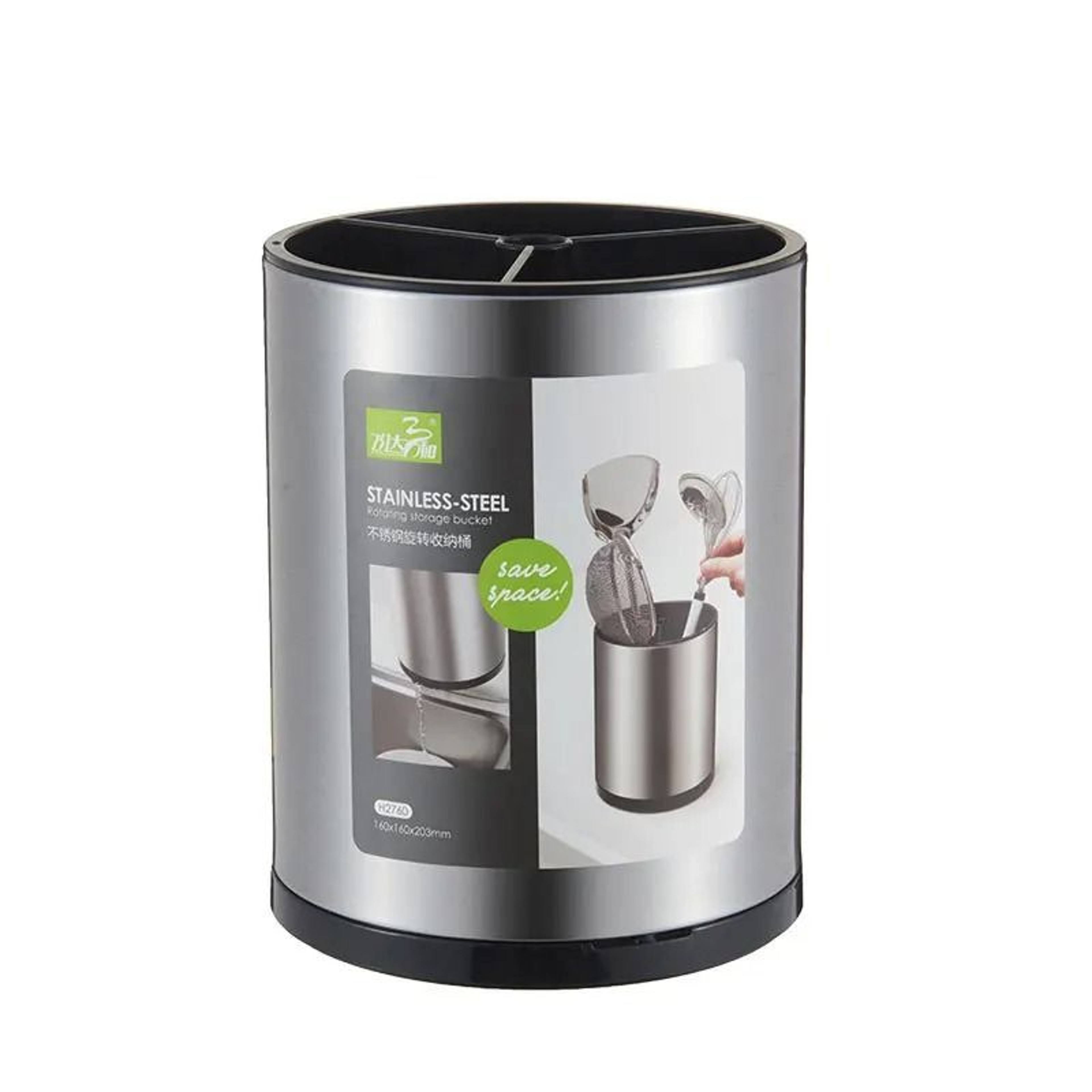 3 In 1 Stainless Steel Kitchen Soap Dispenser With Sponge And Cutlery Organizer 8