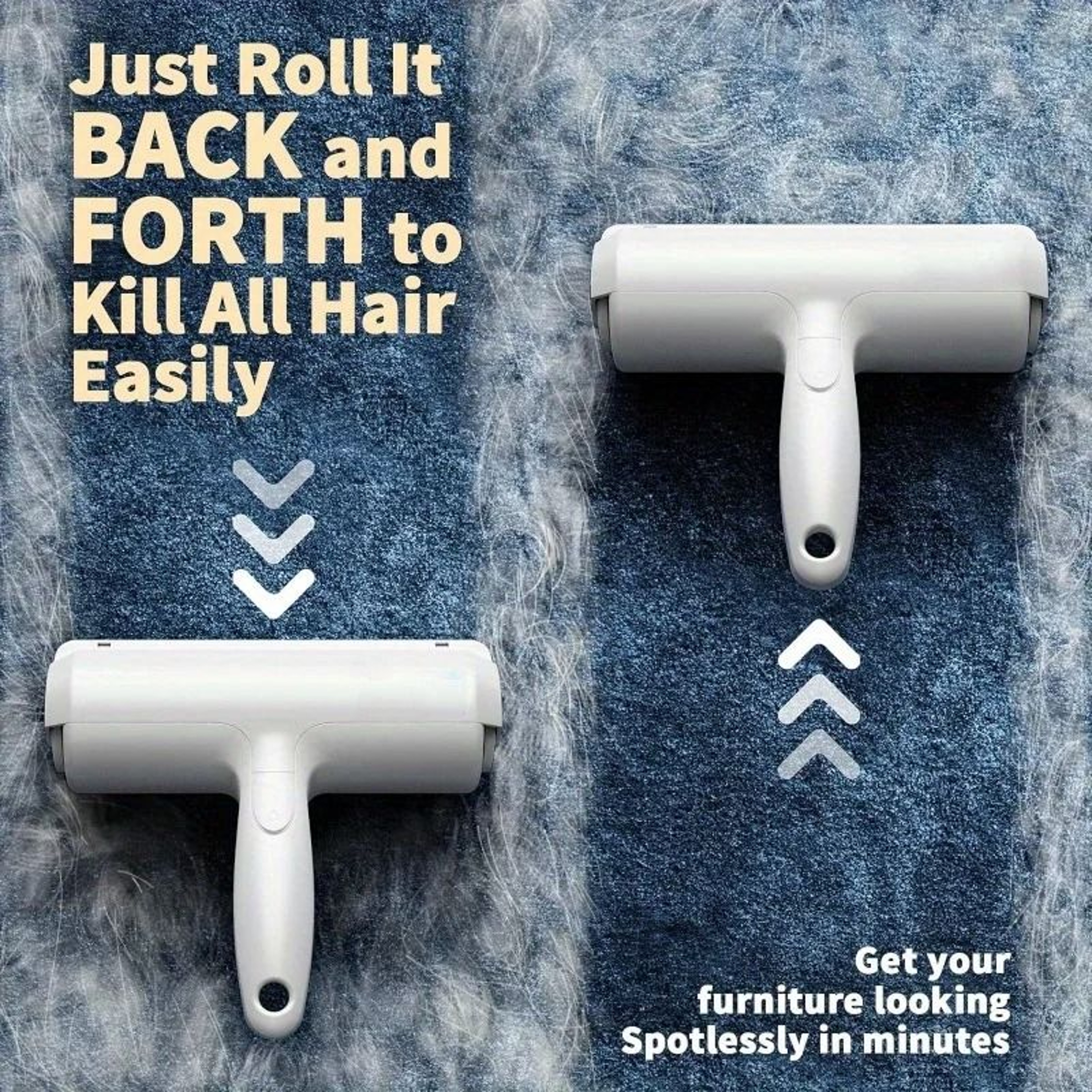 Reusable Pet Hair Remover Roller For Furniture And Clothing 4