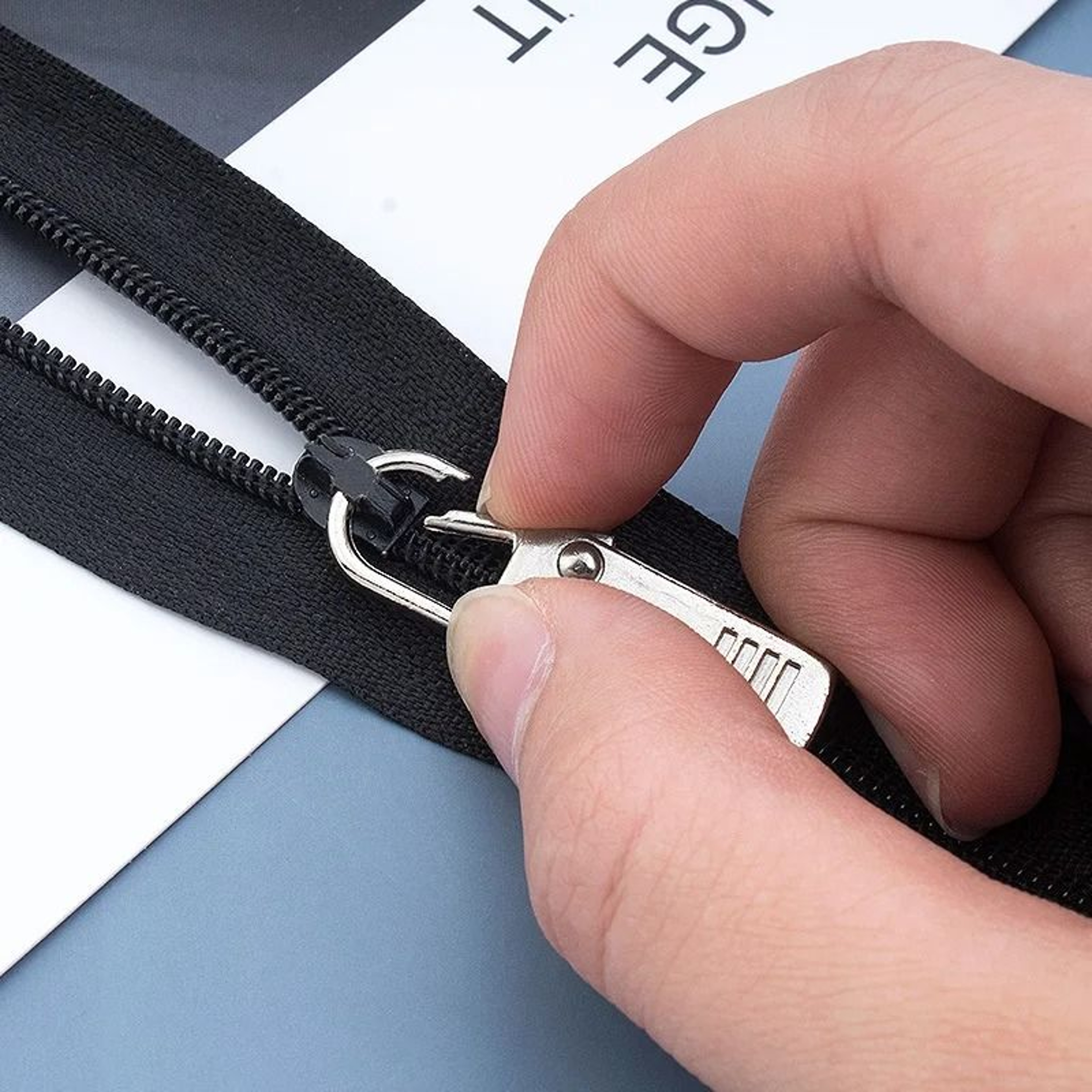 Zipper Repair Kit Replacement Puller For Bags And Jackets 3