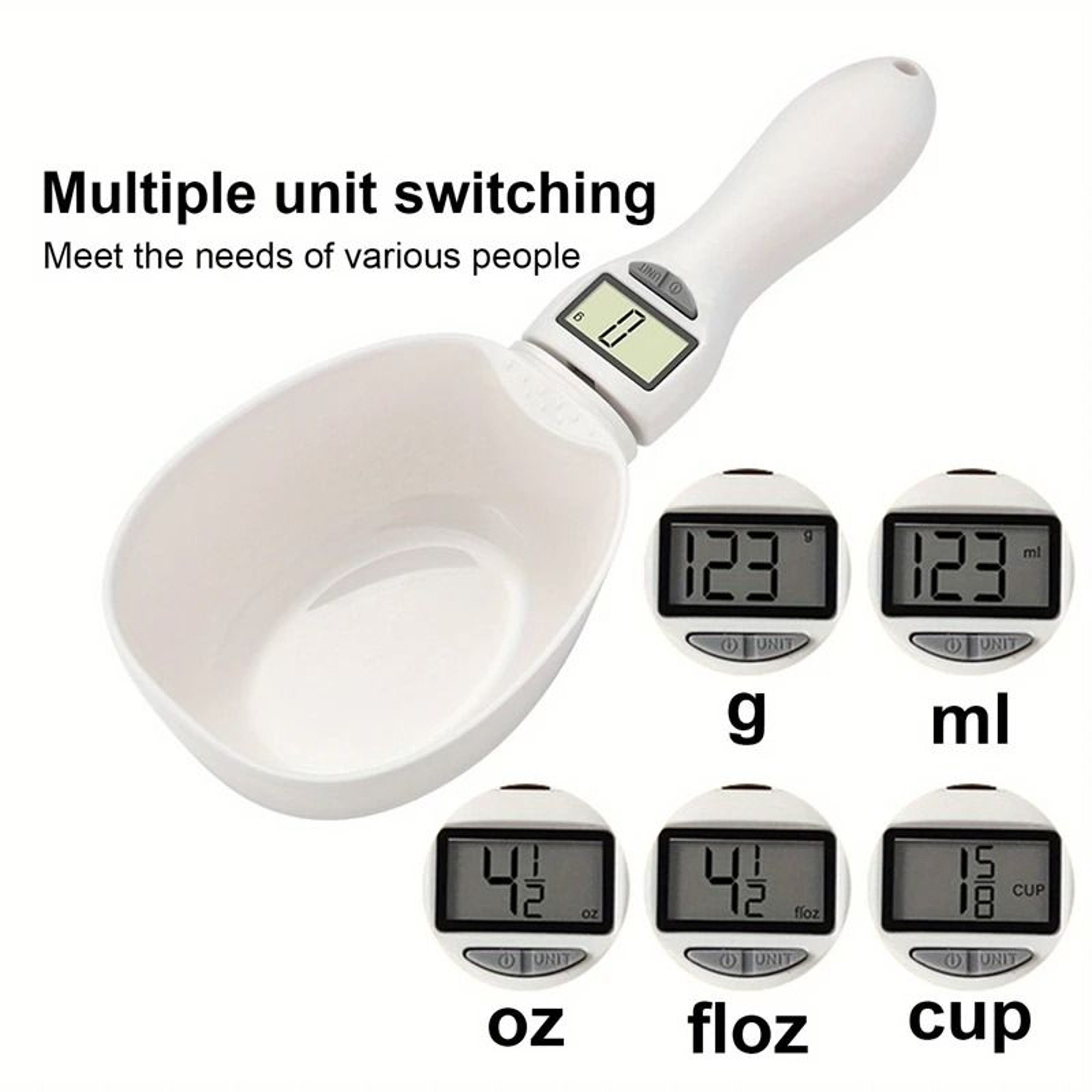Digital Food Measuring Spoon Scale For Kitchen And Pet Food 4