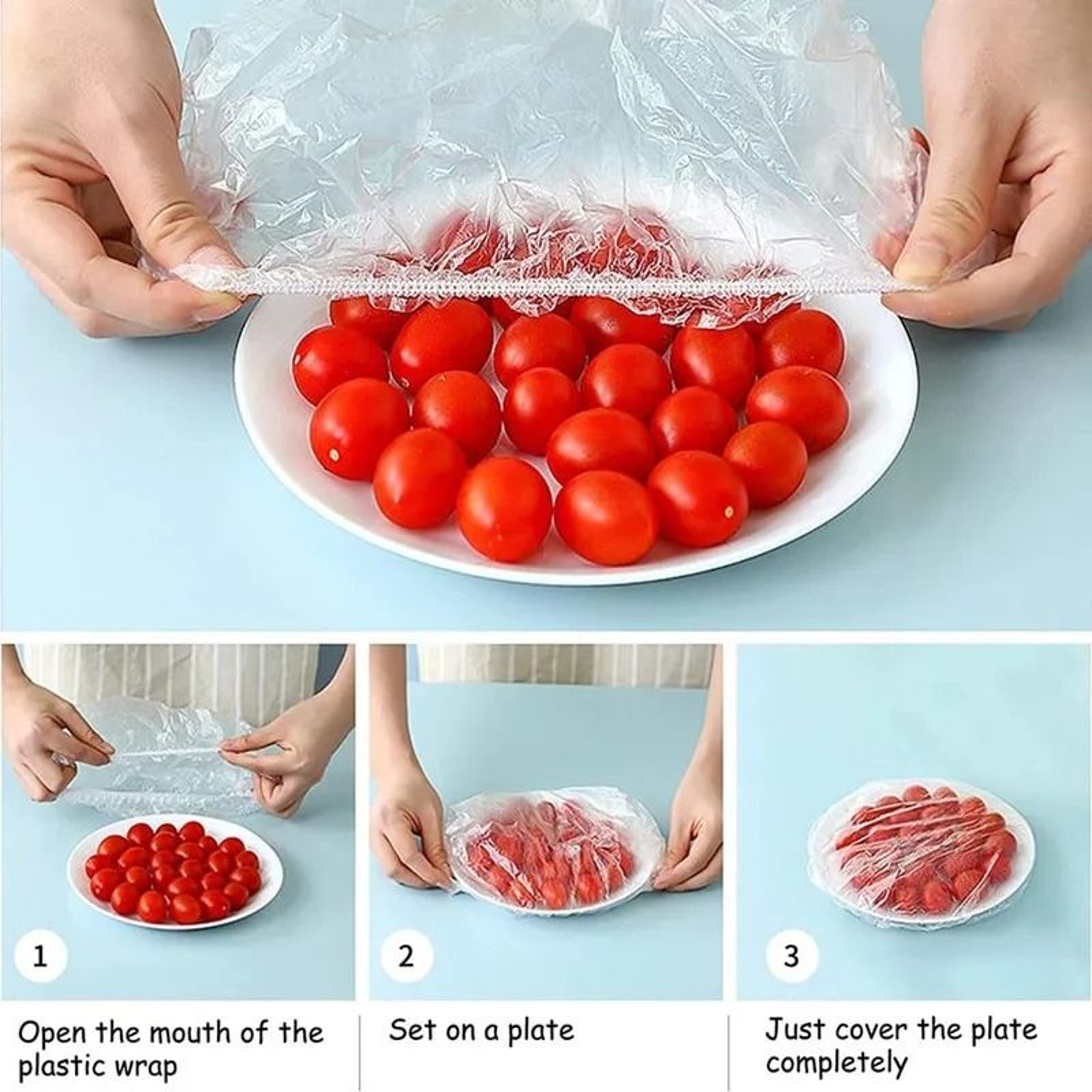 Disposable Food Covers For Bowls And Plates 3
