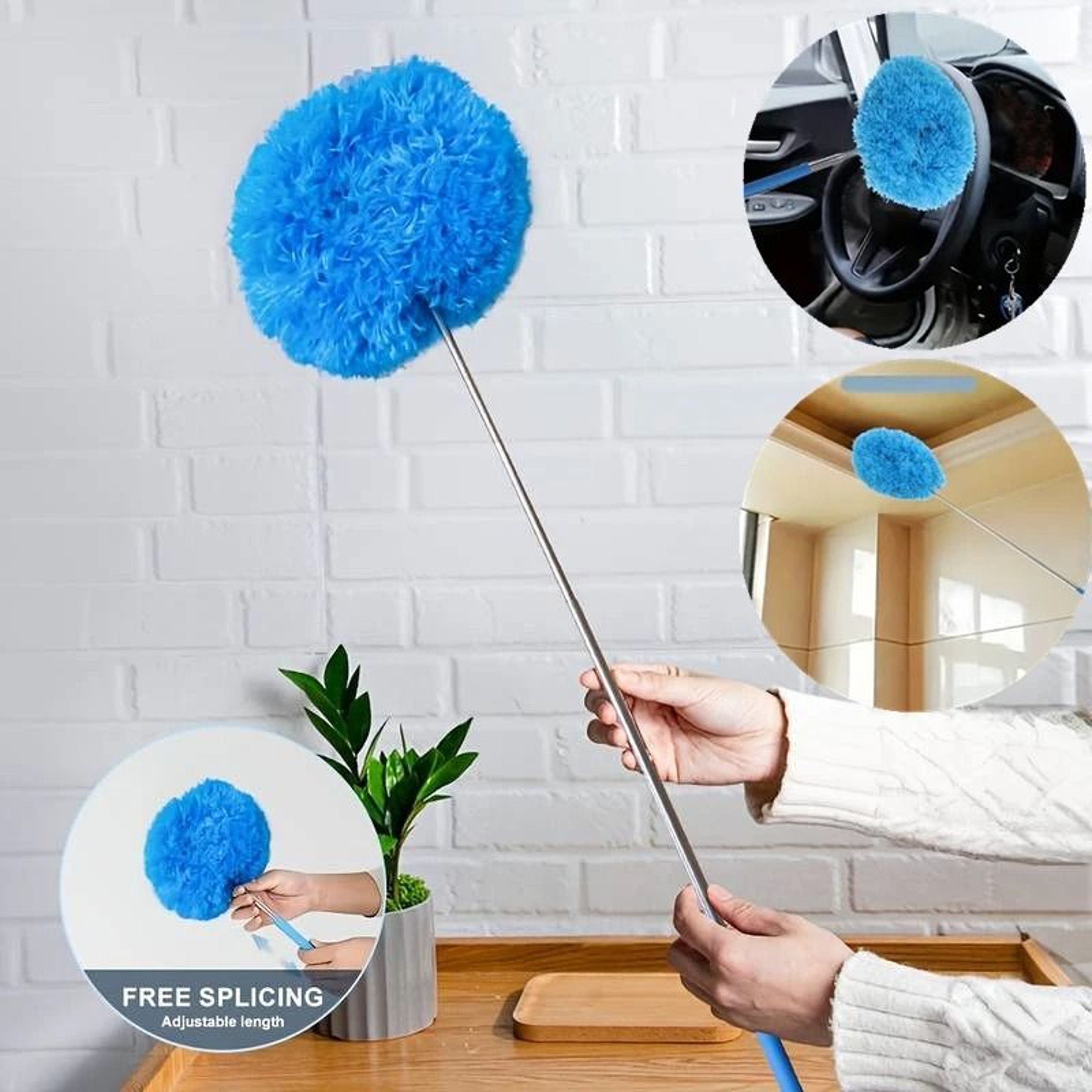 Multifunctional Ceiling Fan Cleaner Duster With Extendable Handle 0