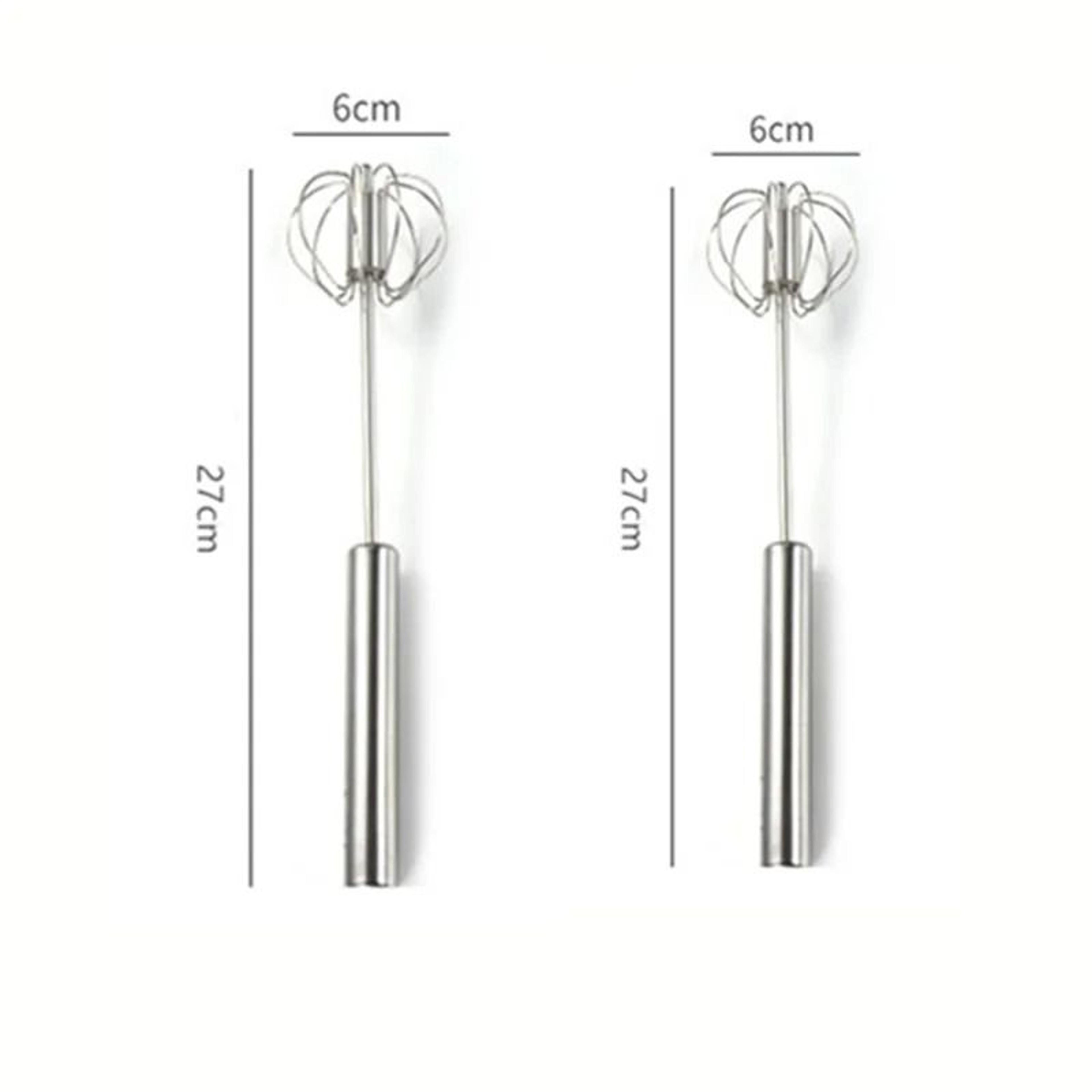Semi Automatic Stainless Steel Egg Beater 10