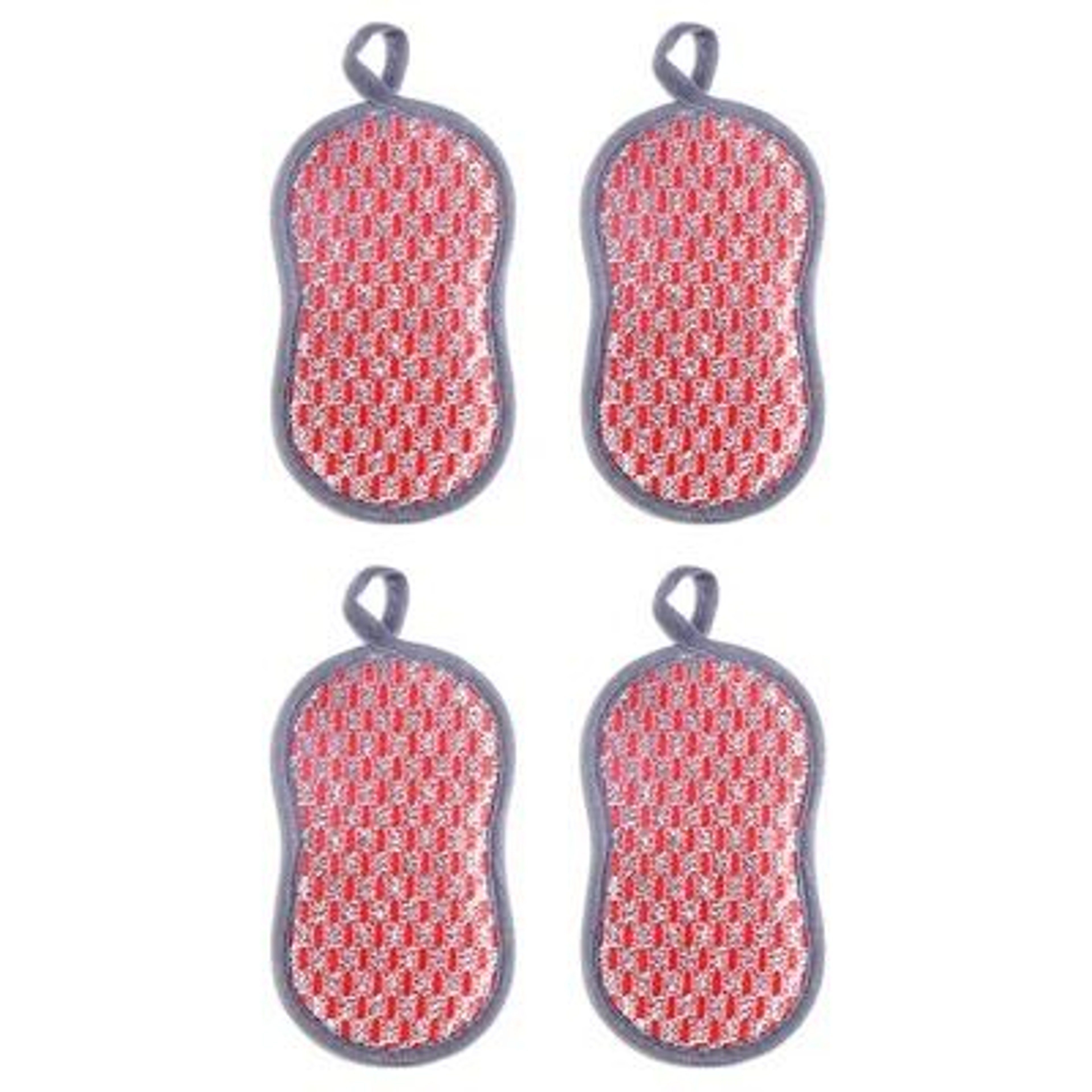 Double Sided Kitchen Cleaning Sponge Scrubber 11