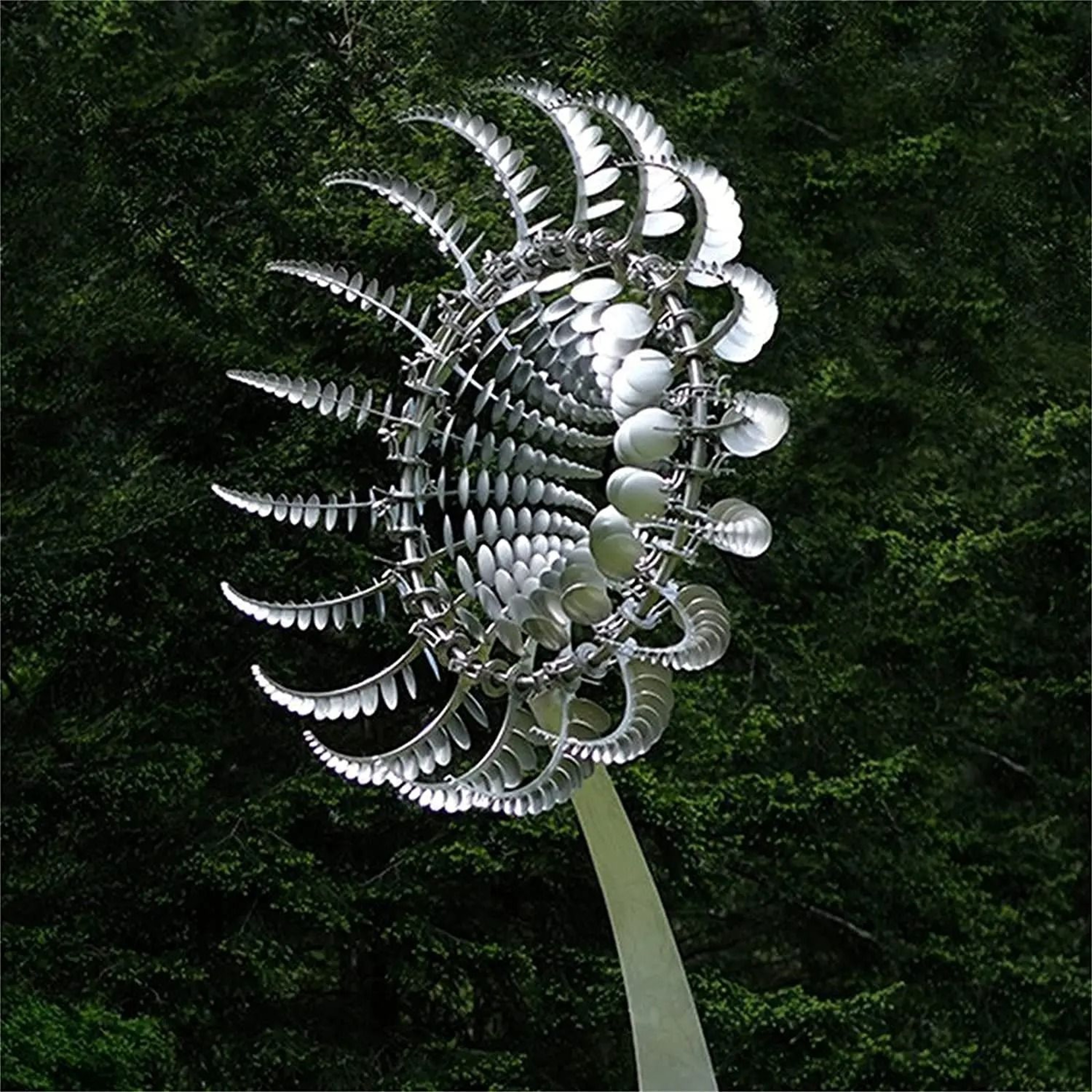 Magical Kinetic Metal Wind Spinner For Garden And Lawn 7