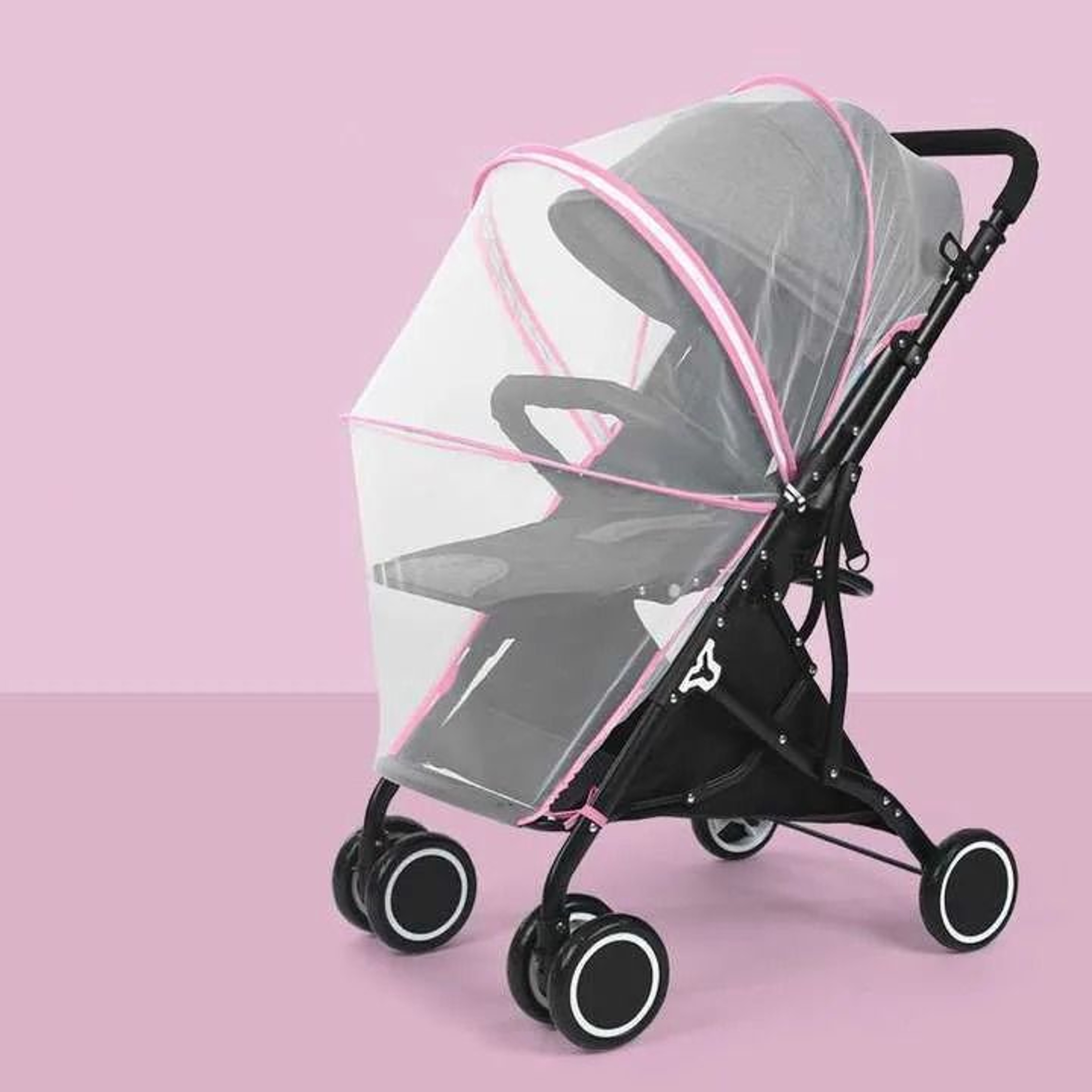 Universal Baby Stroller Mosquito Net With Zipper 9