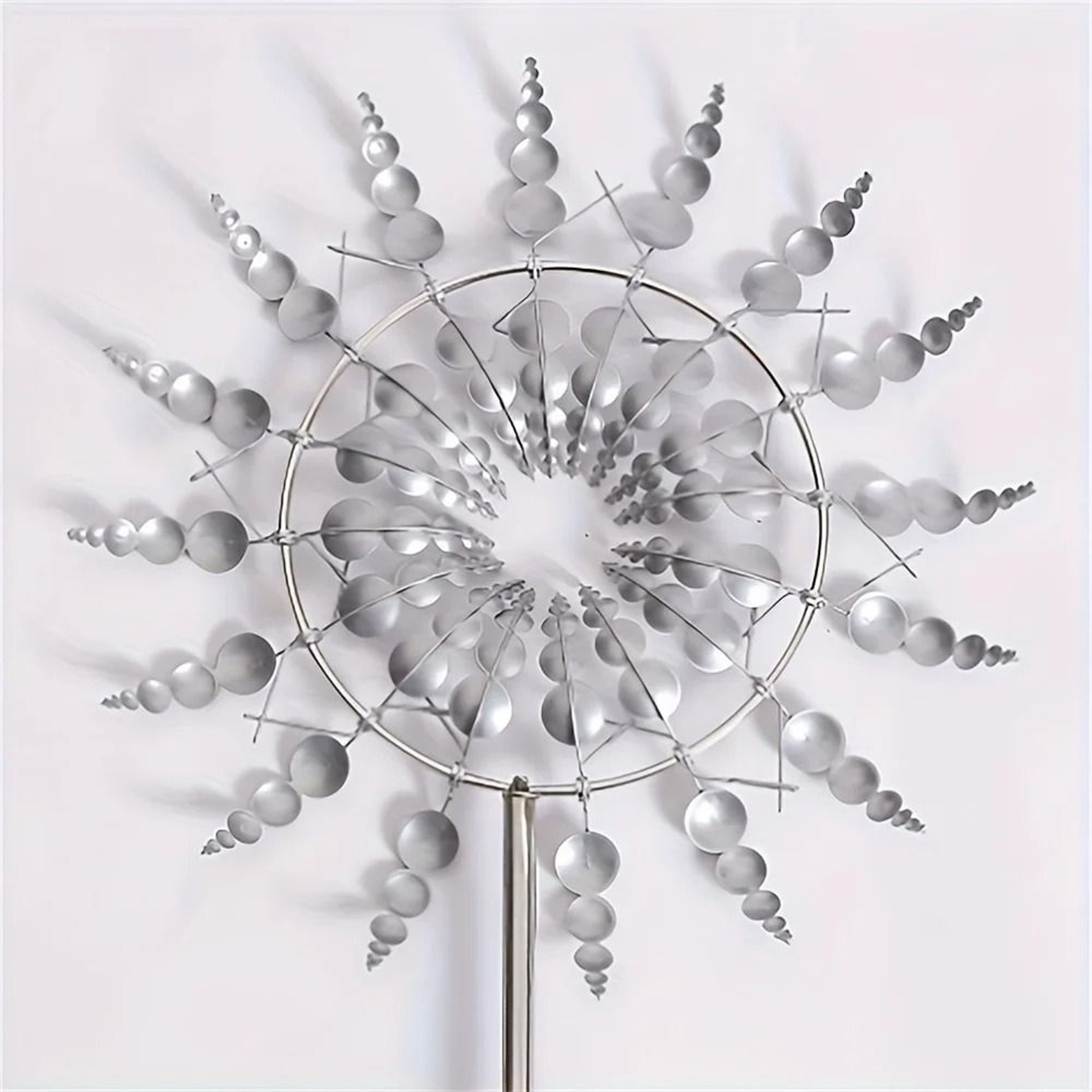 Magical Kinetic Metal Wind Spinner For Garden And Patio 12