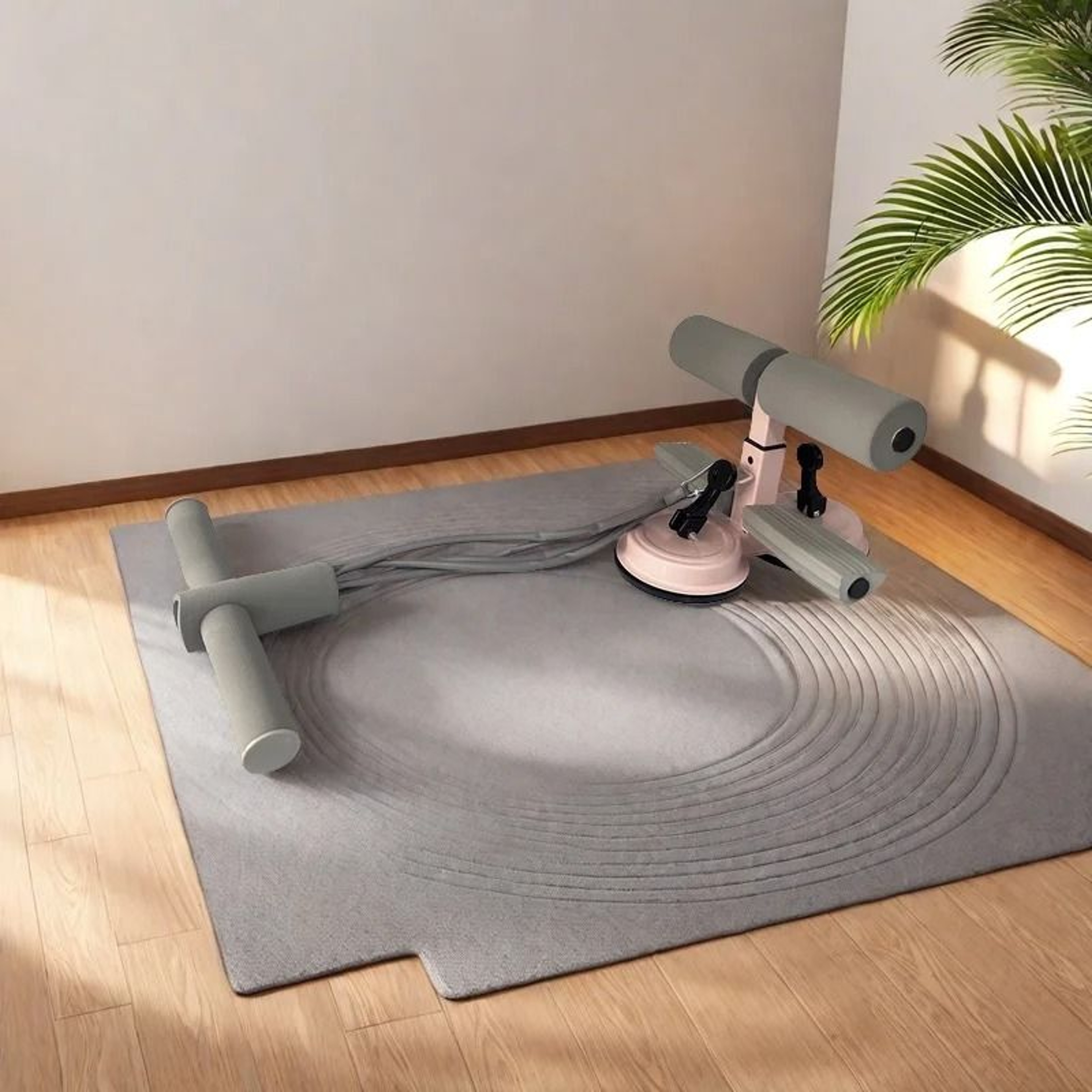 SitUp Assist With Dual Suction Base  Adjustable Abdominal Training Device For Home Fitness And Core 8