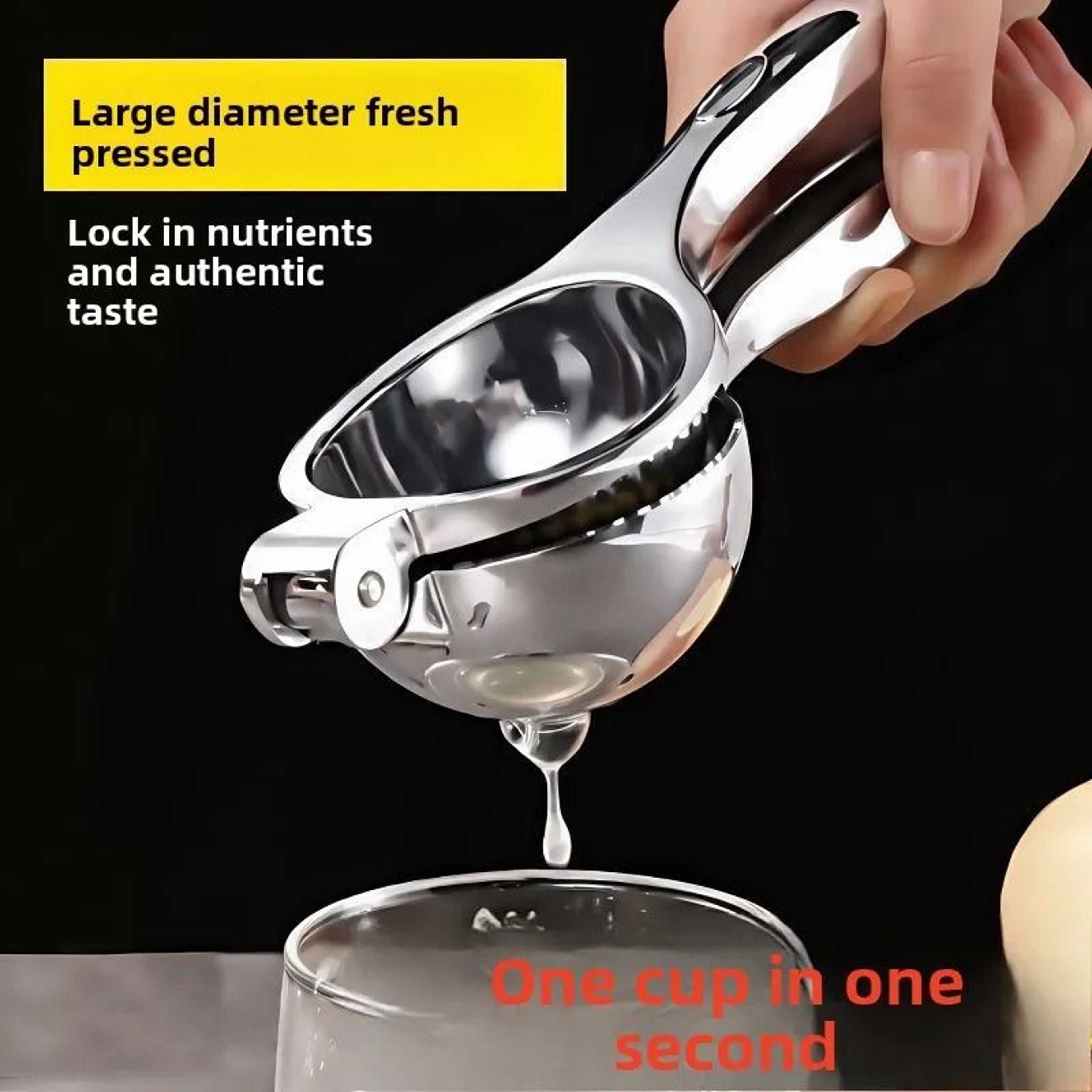 Manual Lemon Juicer Press  HeavyDuty Handheld Citrus Squeezer For Kitchen Multifunctional Lemon And 6