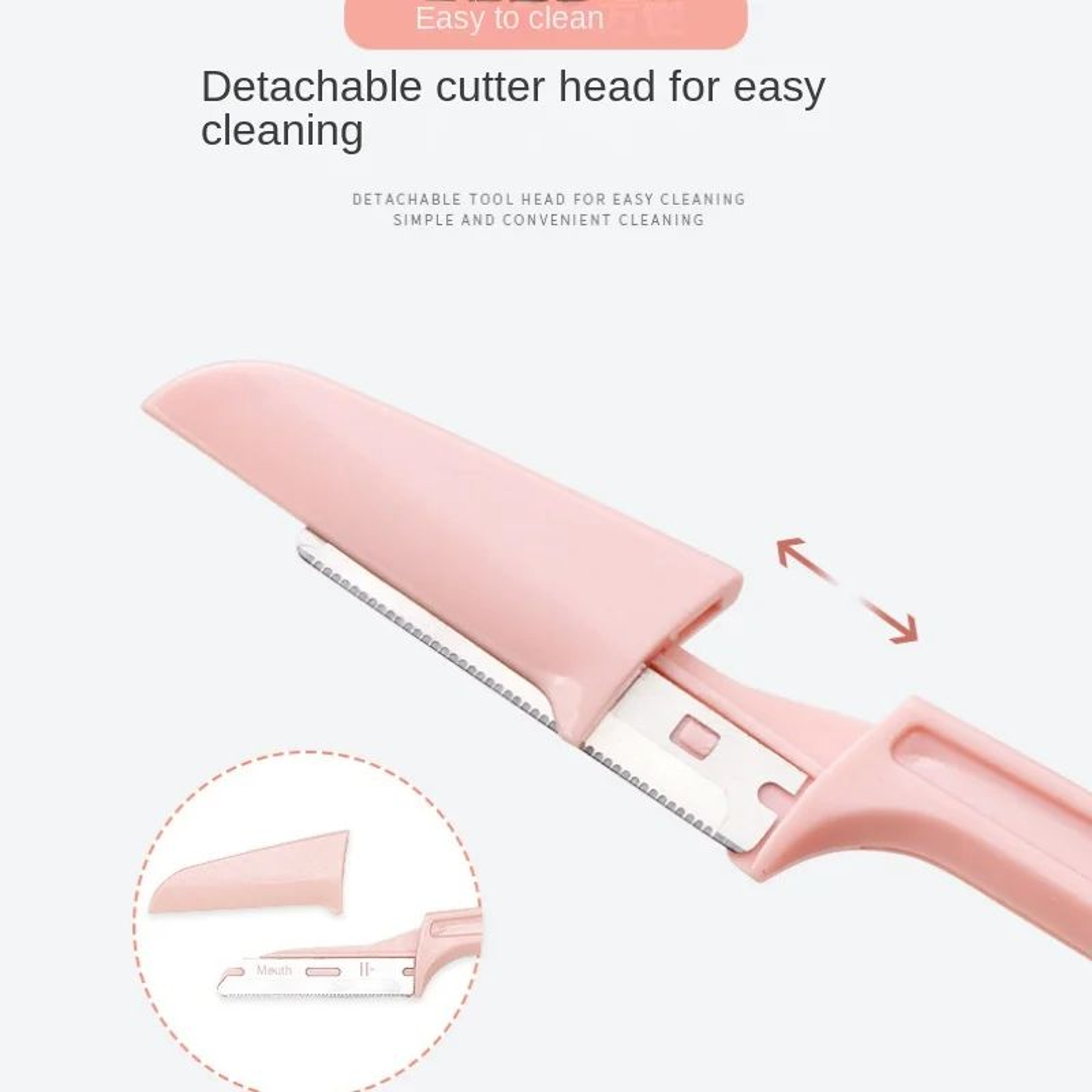 Safe Folding Ladies Face Shaver 2