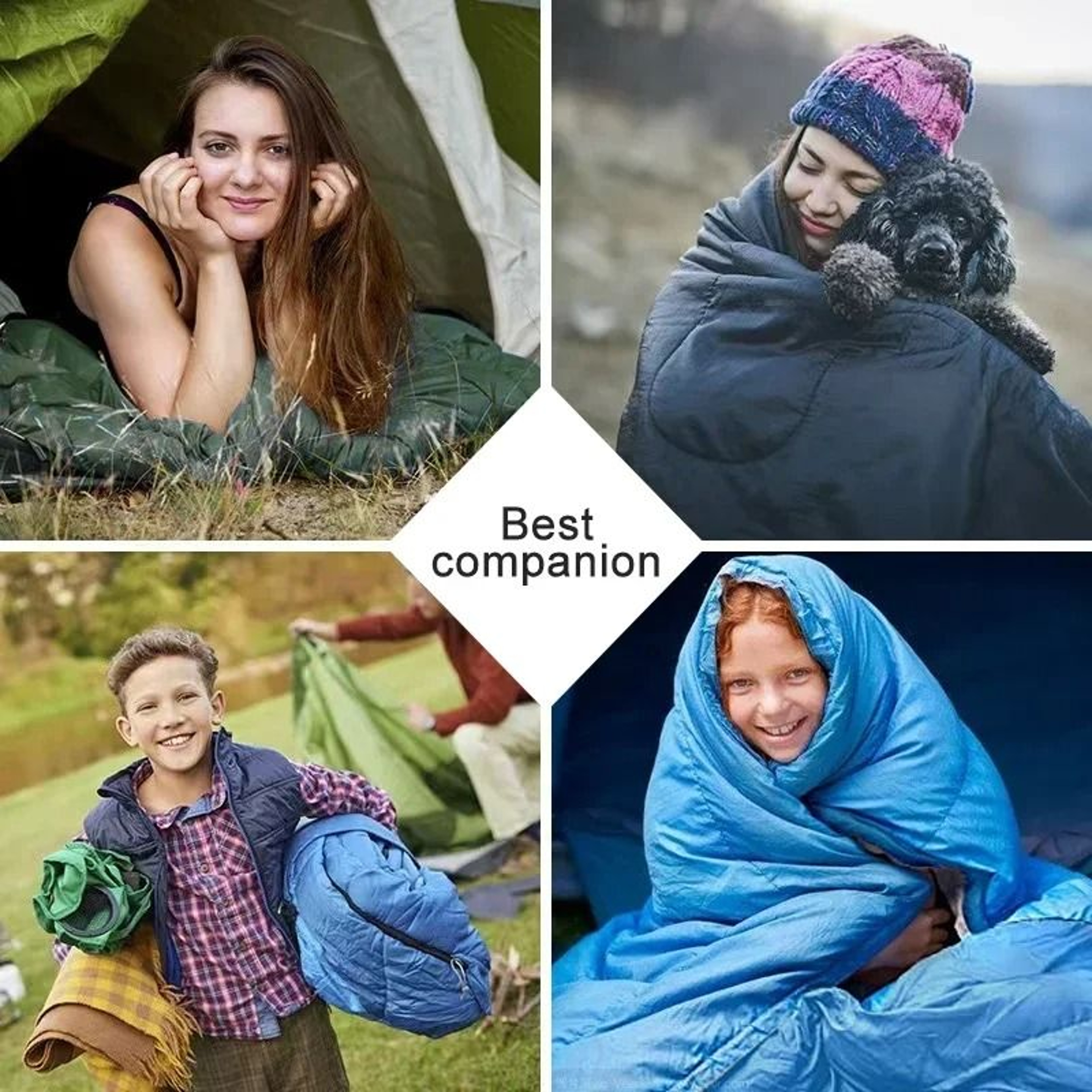 Ultralight Waterproof 4 Season Sleeping Bag For Camping Hiking And Backpacking 4