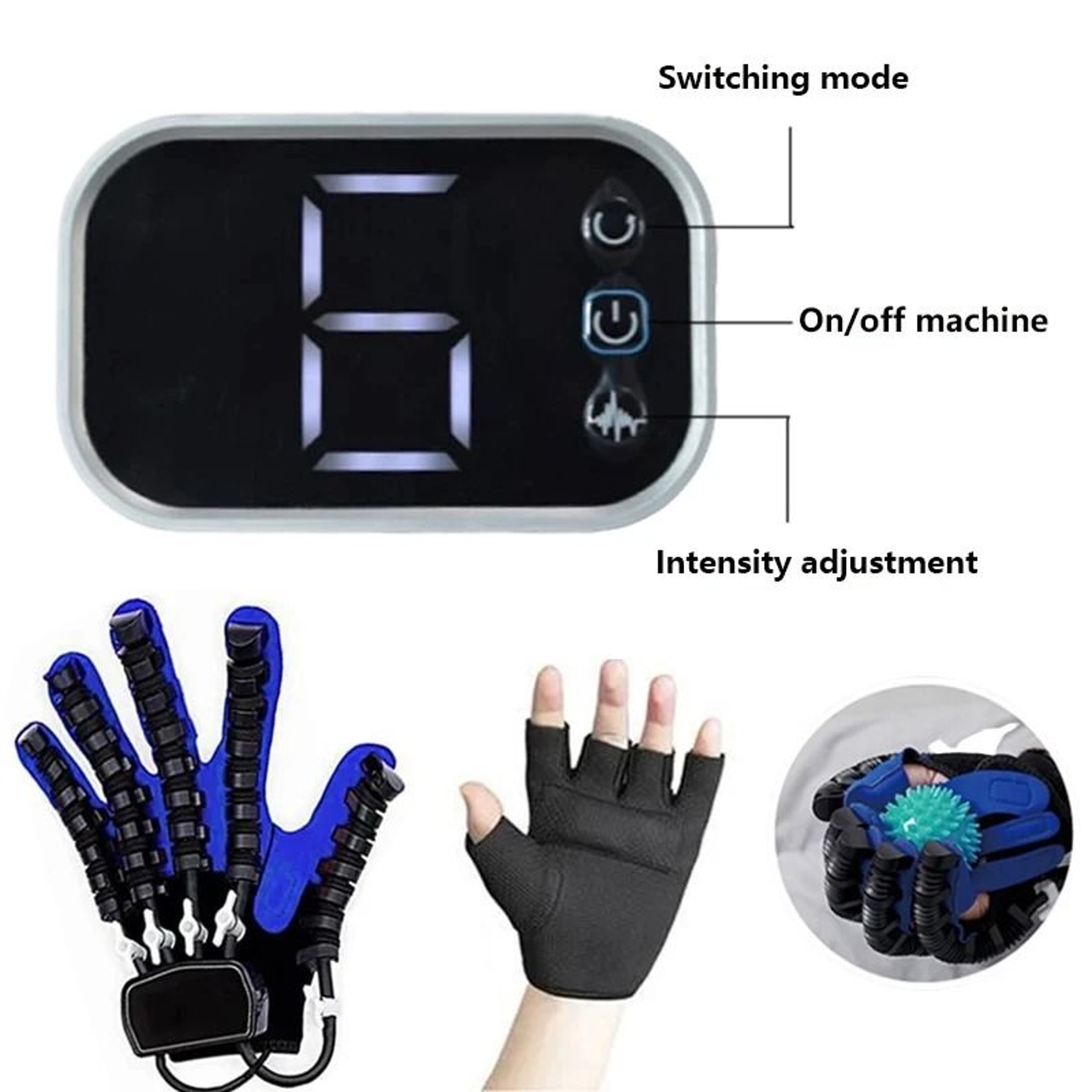 Rehabilitation Robot Gloves For Stroke Recovery And Hand Therapy 3