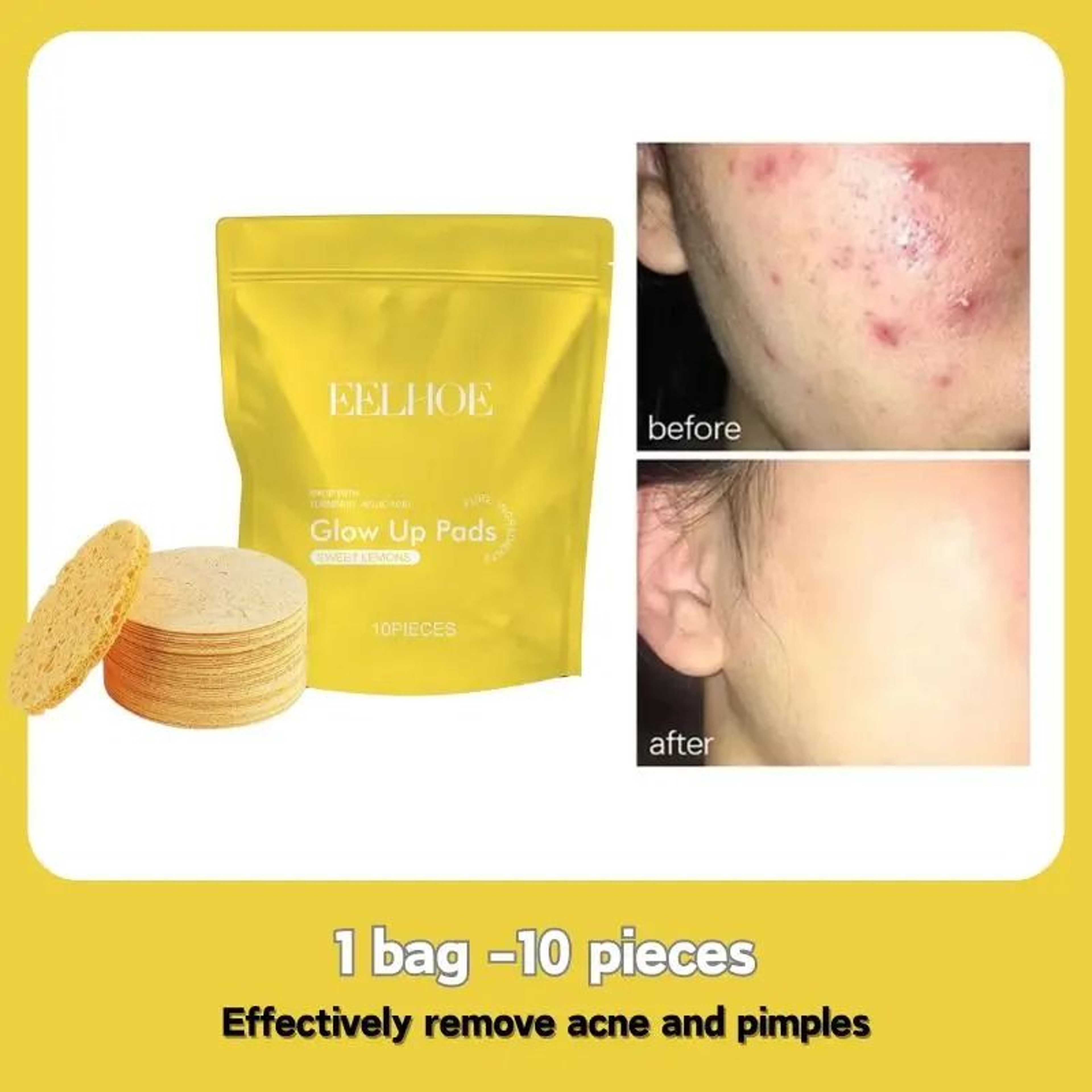 Turmeric Kojic Acid Exfoliating Cleansing Pads For Daily Deep Cleaning And Brightening 7