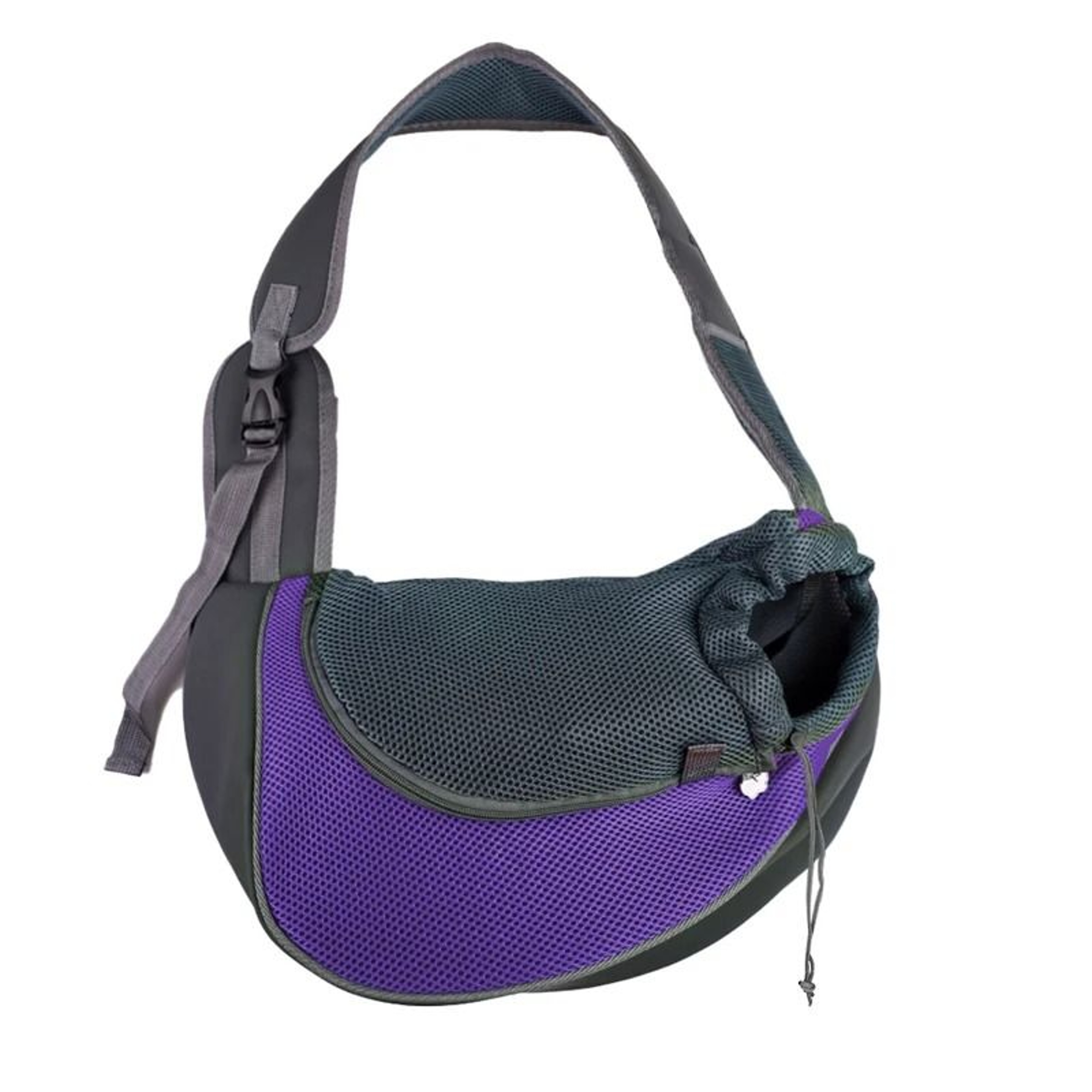 Pet Carrier Sling Bag For Cats And Small Dogs  Breathable Mesh Crossbody Travel Tote 13