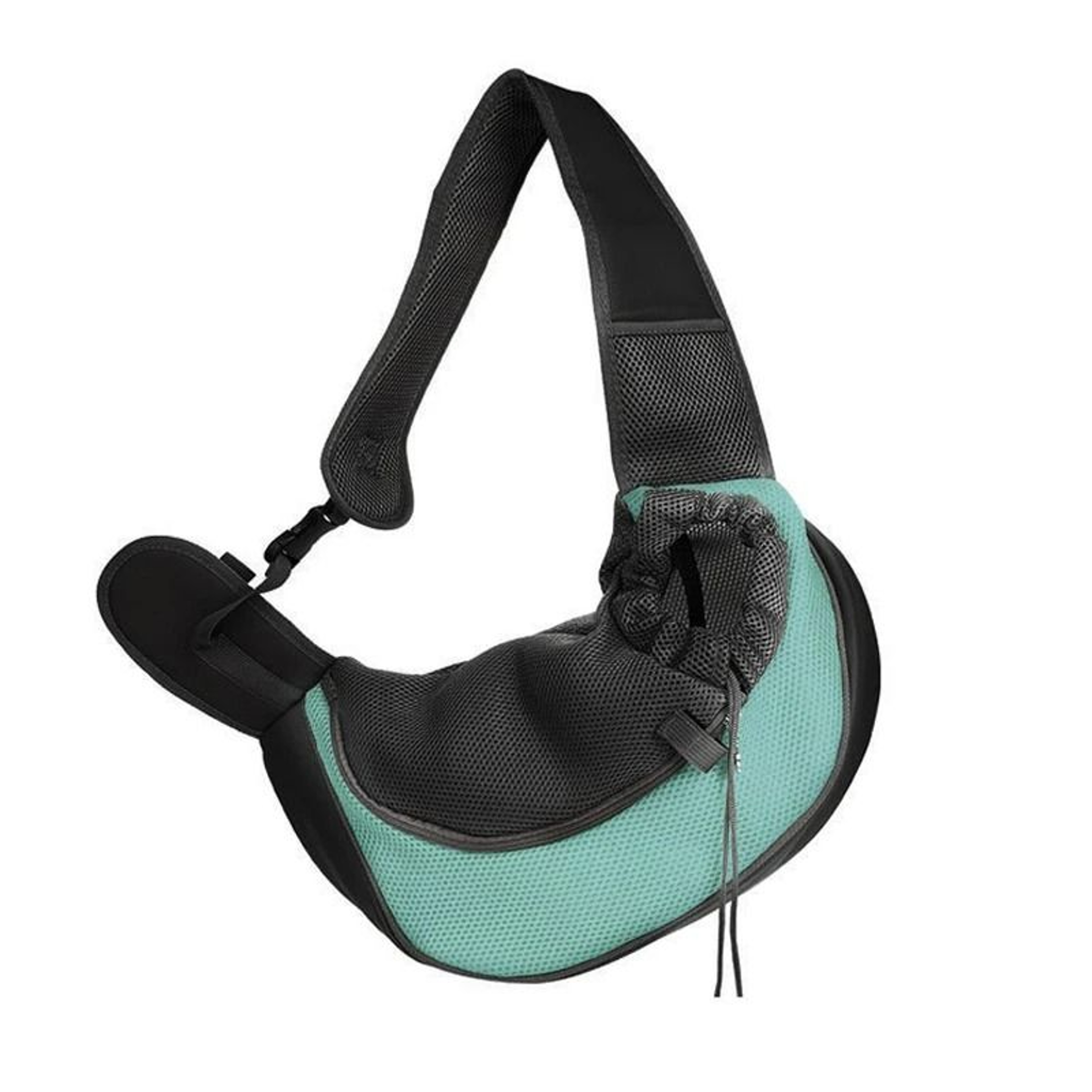 Pet Carrier Sling Bag For Cats And Small Dogs  Breathable Mesh Crossbody Travel Tote 17