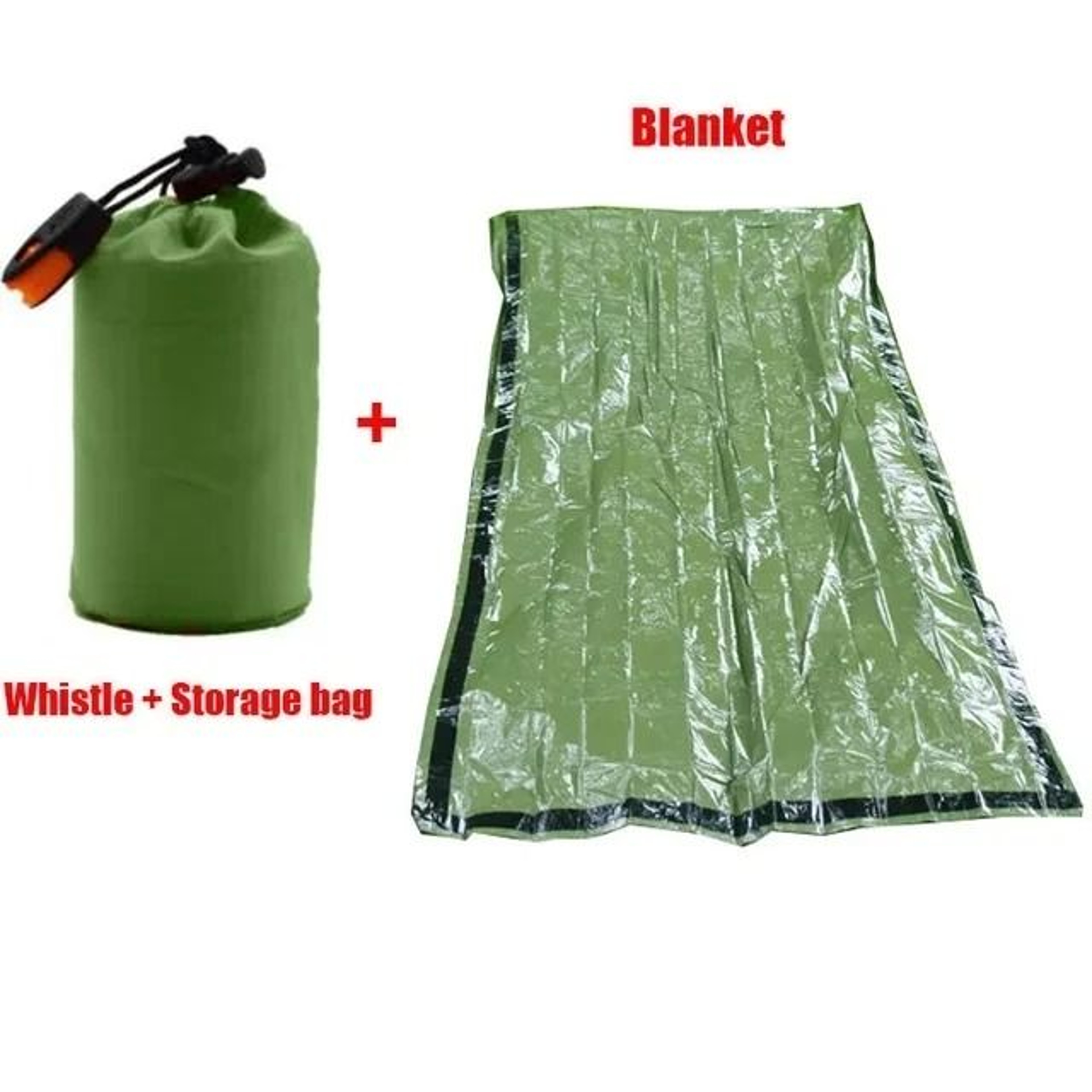 2Person Emergency Survival Tent  Waterproof Mylar Tube Shelter With Thermal Blanket For Outdoor Cam 9