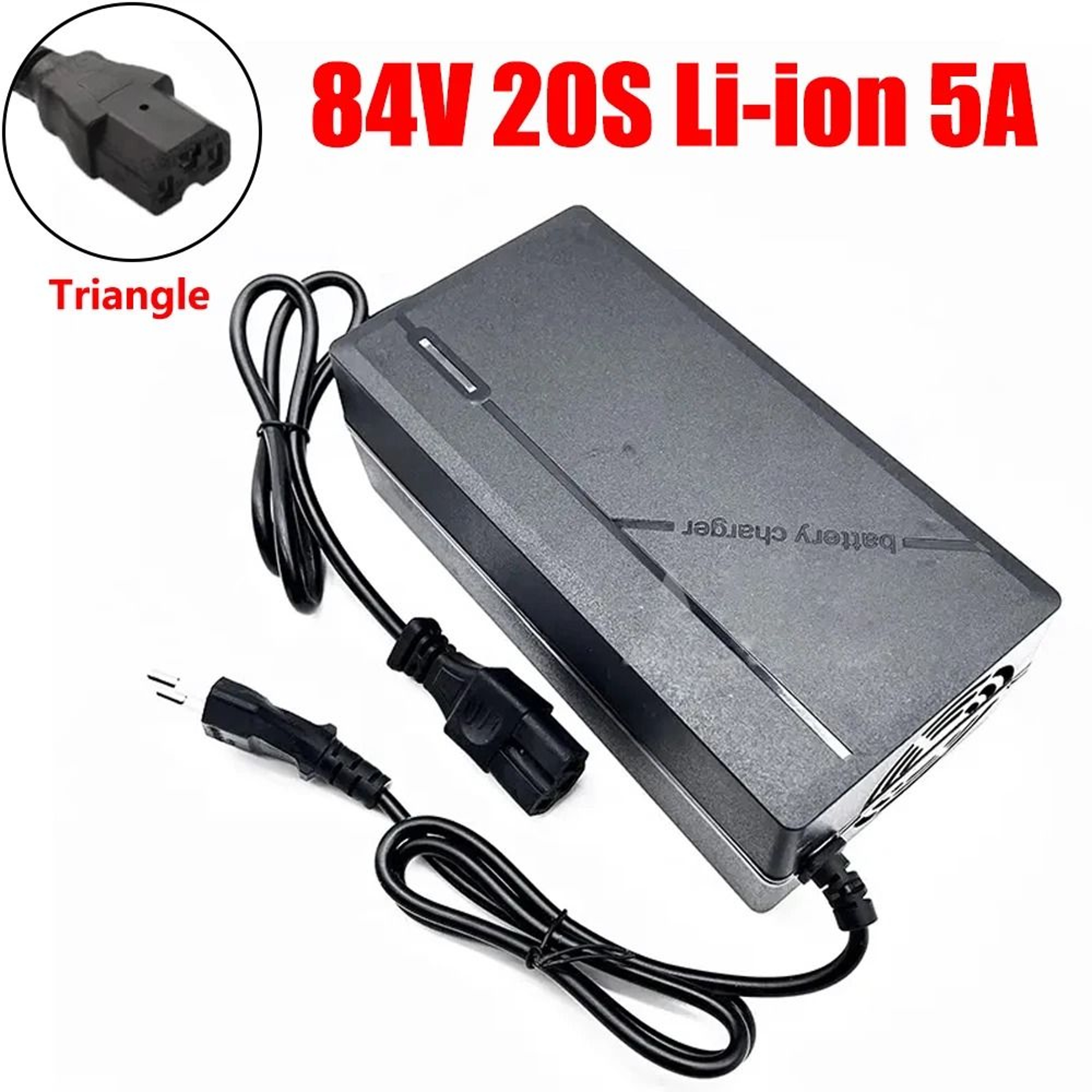72 V 5 A LithiumIon Battery Pack Charger 84 V Output For 20 S Battery Packs 5