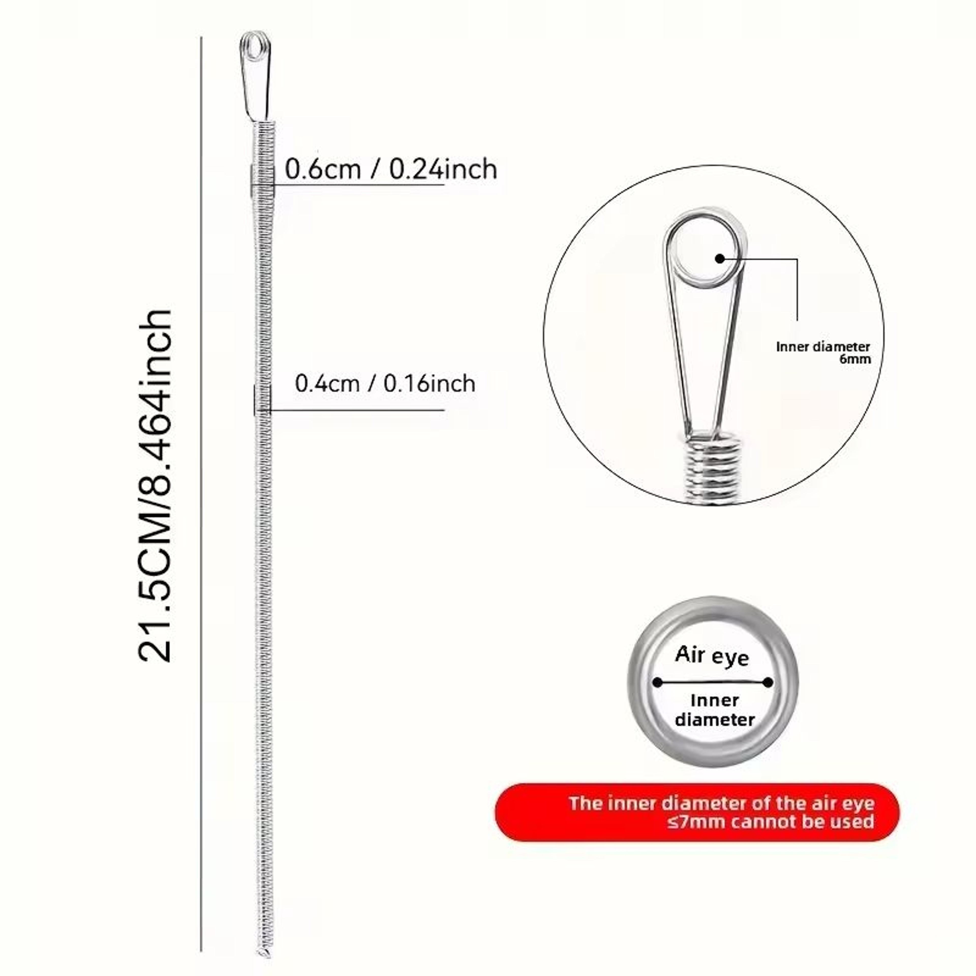 Bendable Spring Drawstring Threader Tool For Pants Hoodies And Elastic Bands DIY Sewing Accessory 7
