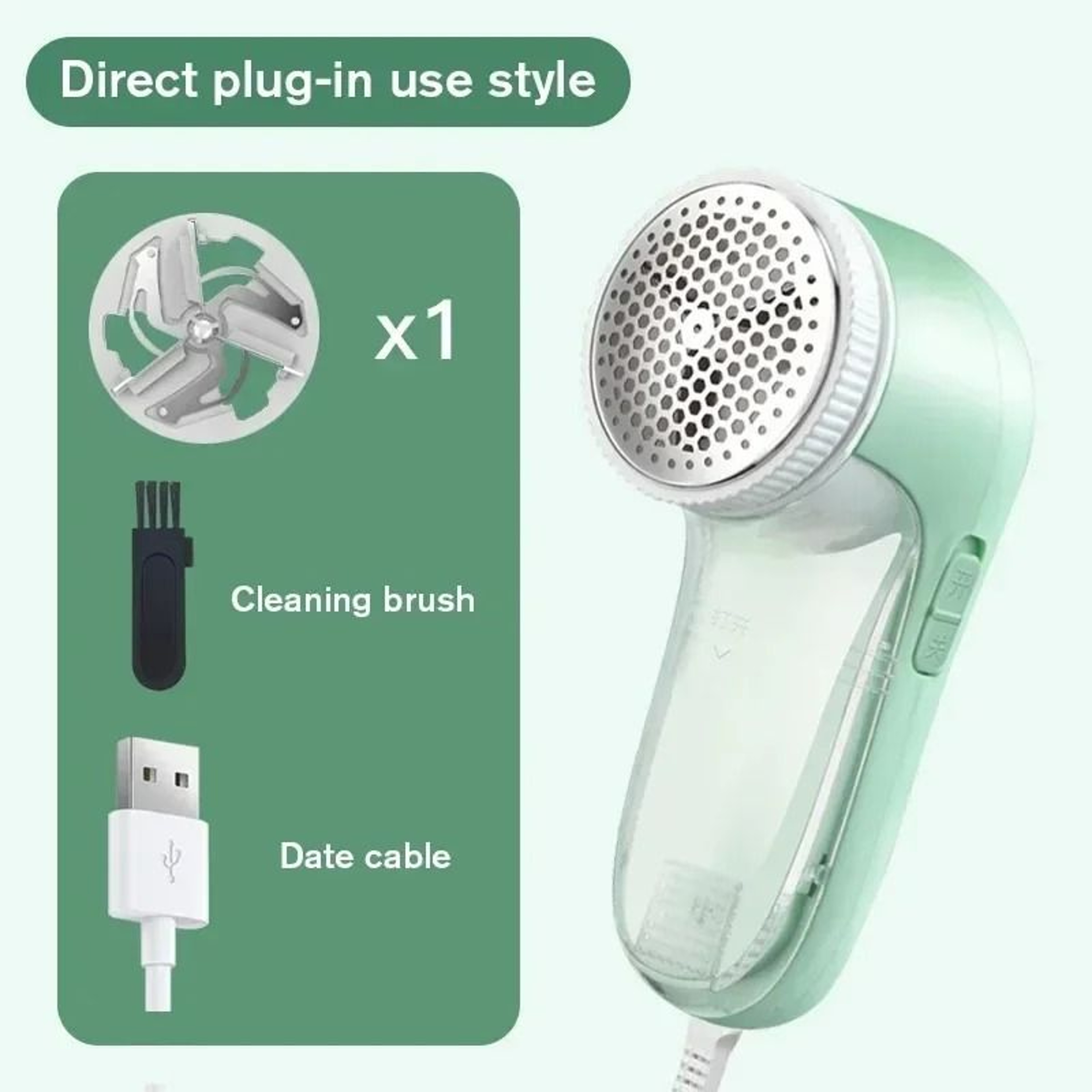 Electric Lint Remover  Powerful Pet Hair And Fabric Shaver For Clothes And Home Cleaning 7