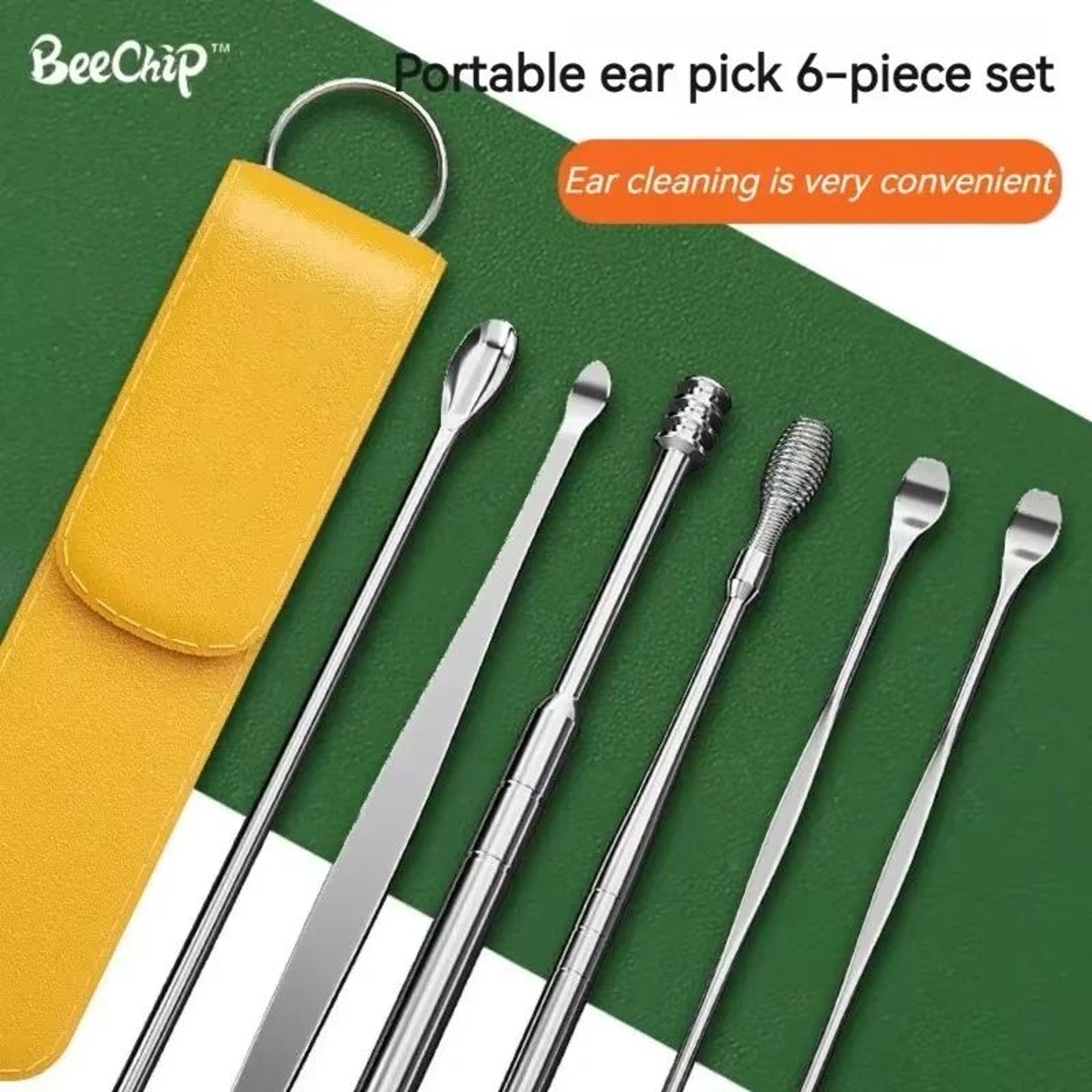 Stainless Steel Ear Cleaning Kit 0