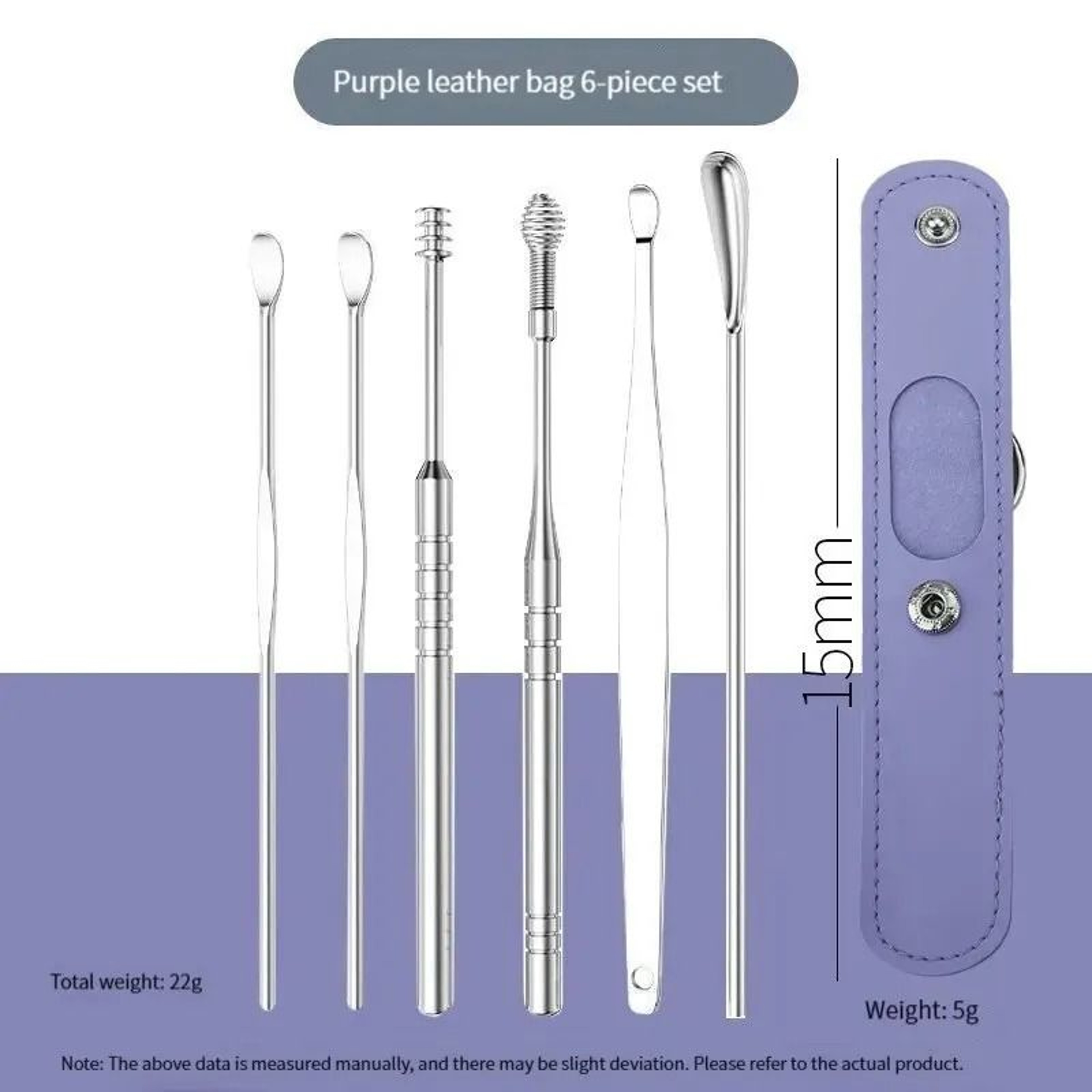 Stainless Steel Ear Cleaning Kit 11
