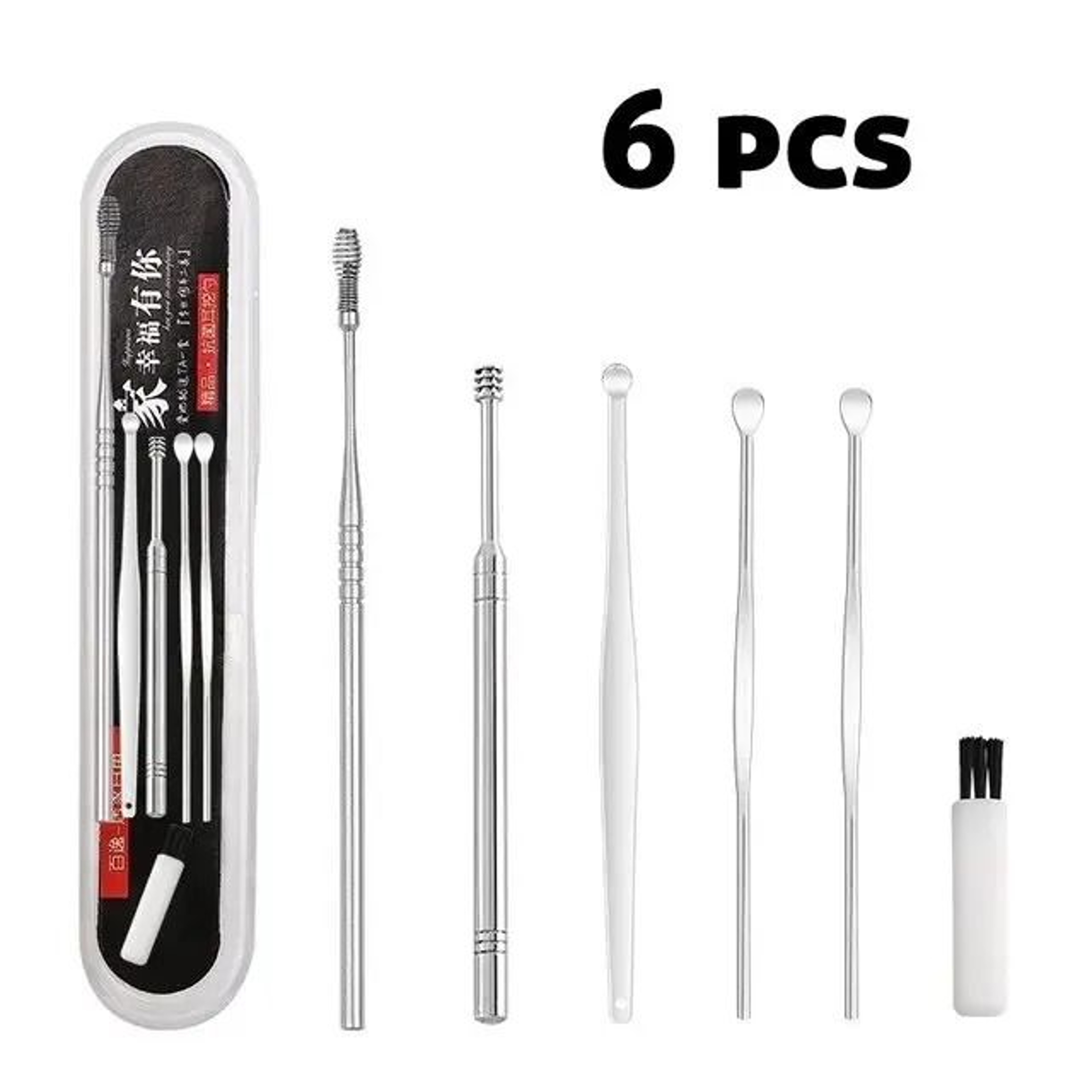 Stainless Steel Ear Cleaning Kit 7