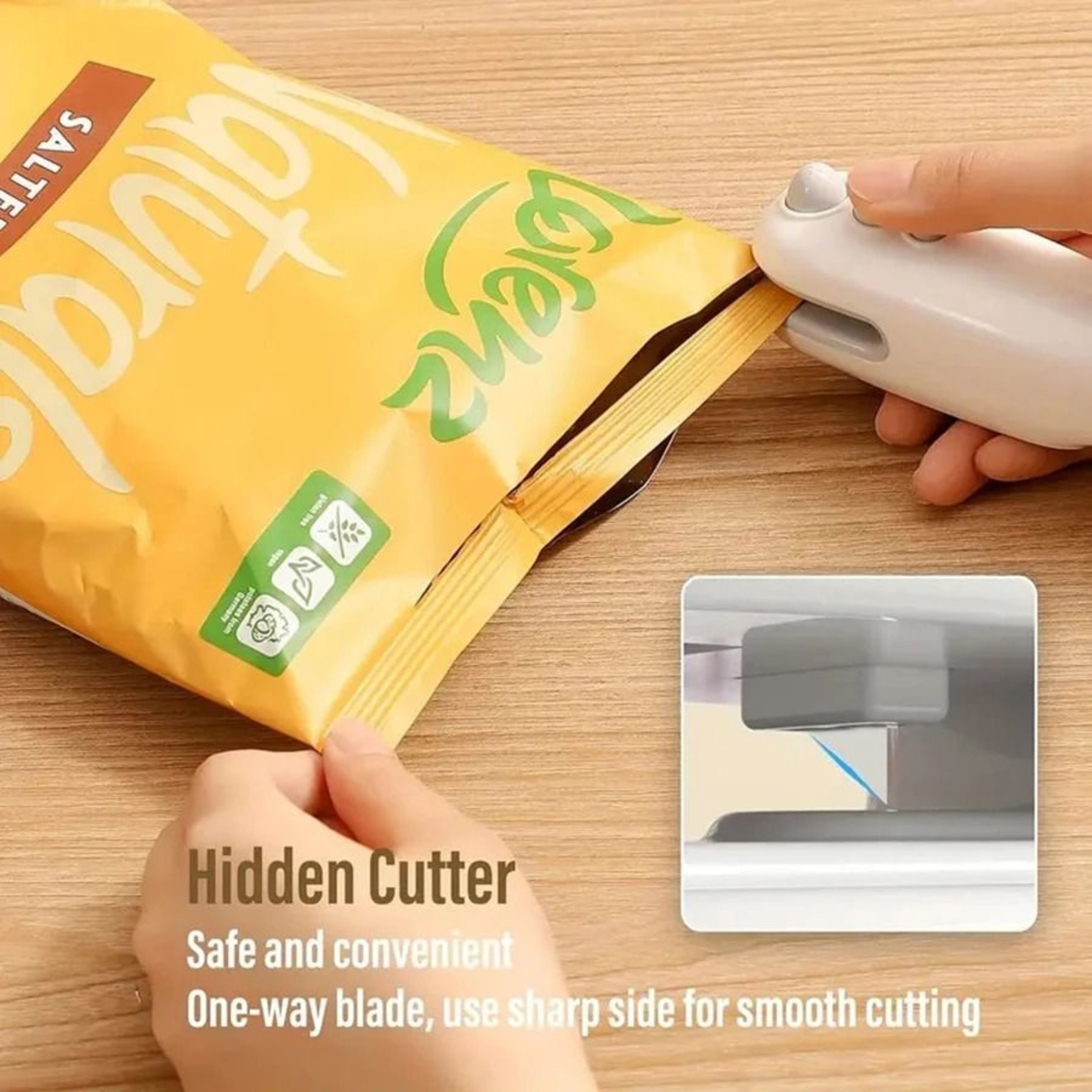 Mini Bag Sealing Machine Rechargeable Portable Sealer 4