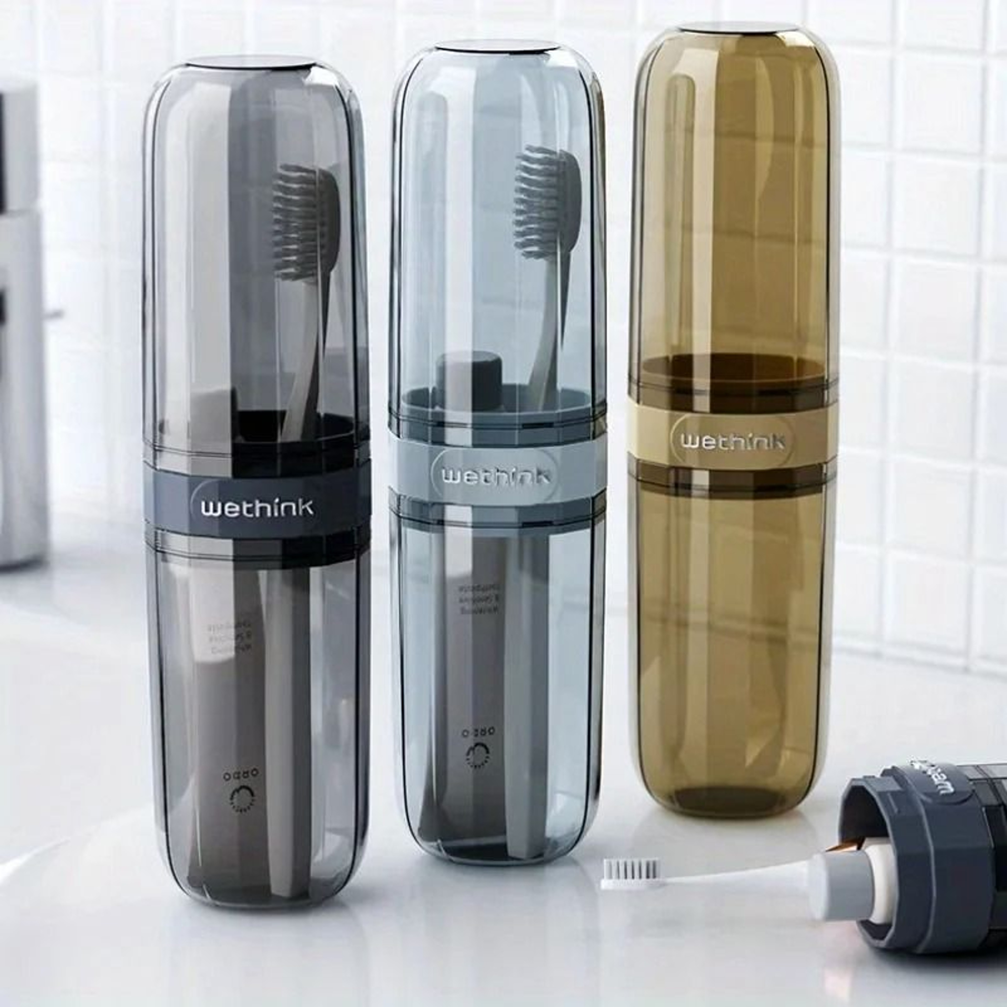 Portable Toothbrush Travel Case For Outdoor And Business Trips 0