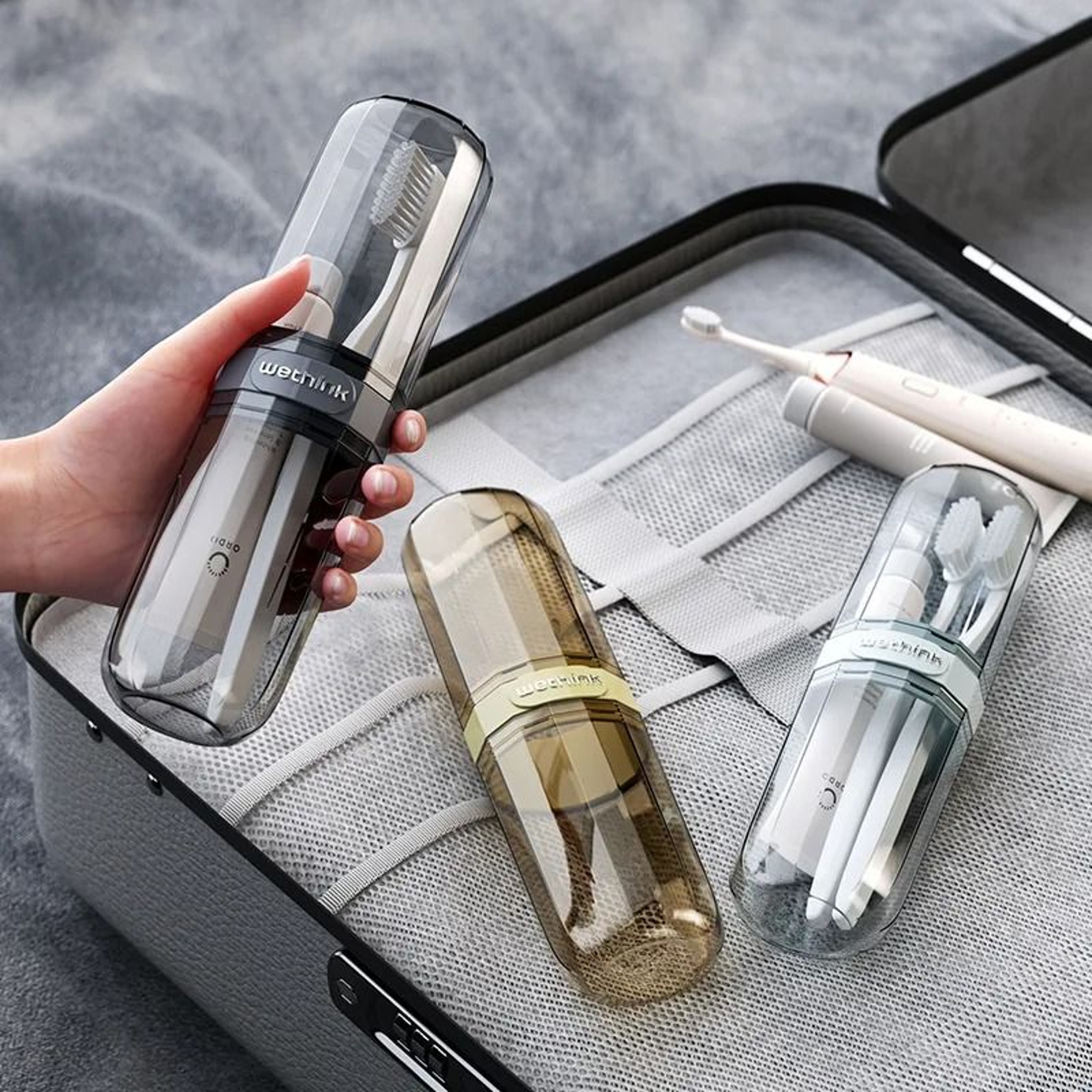 Portable Toothbrush Travel Case For Outdoor And Business Trips 1