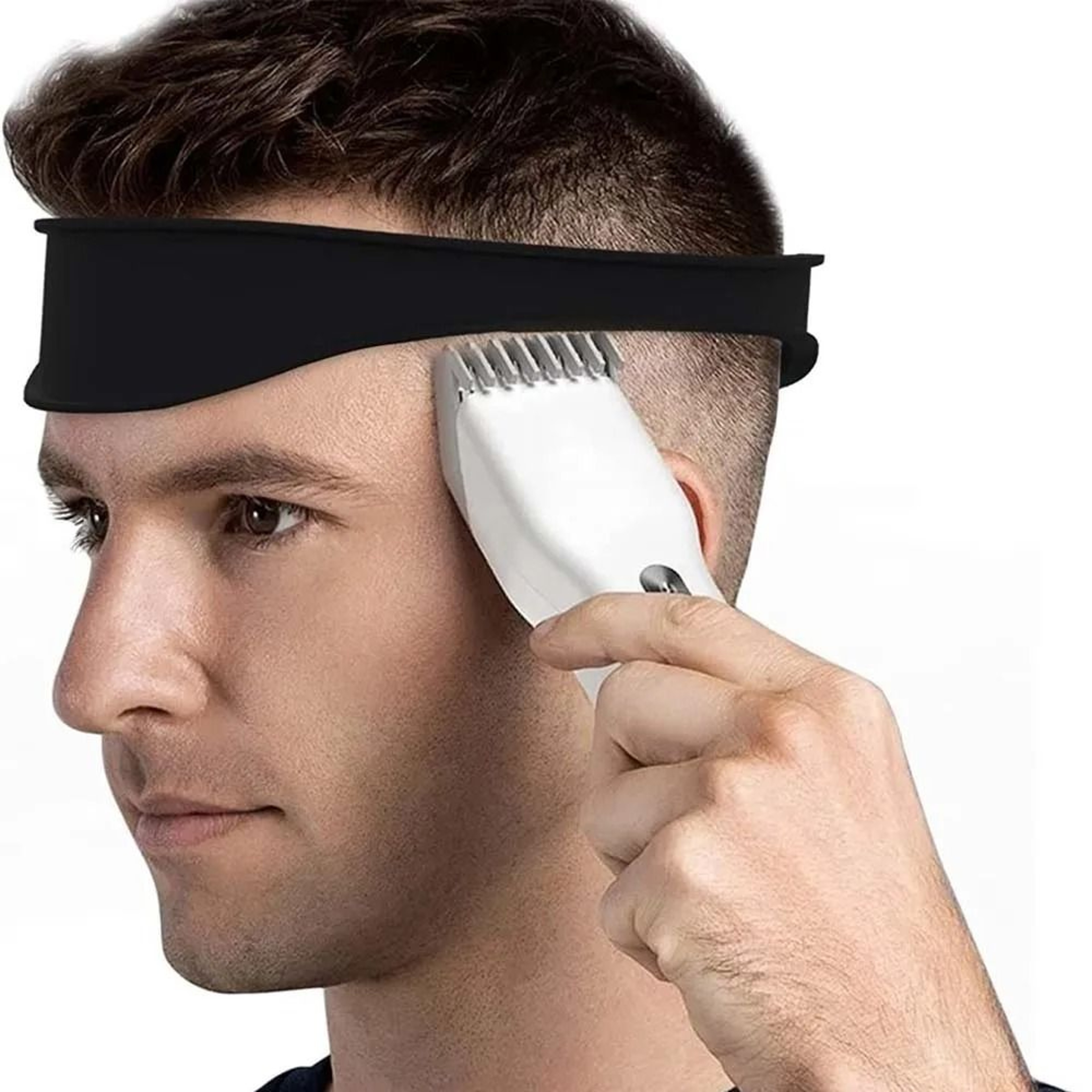 Silicone Hair Cutting Guide And Neckline Shaving Template For DIY Home Haircuts 0