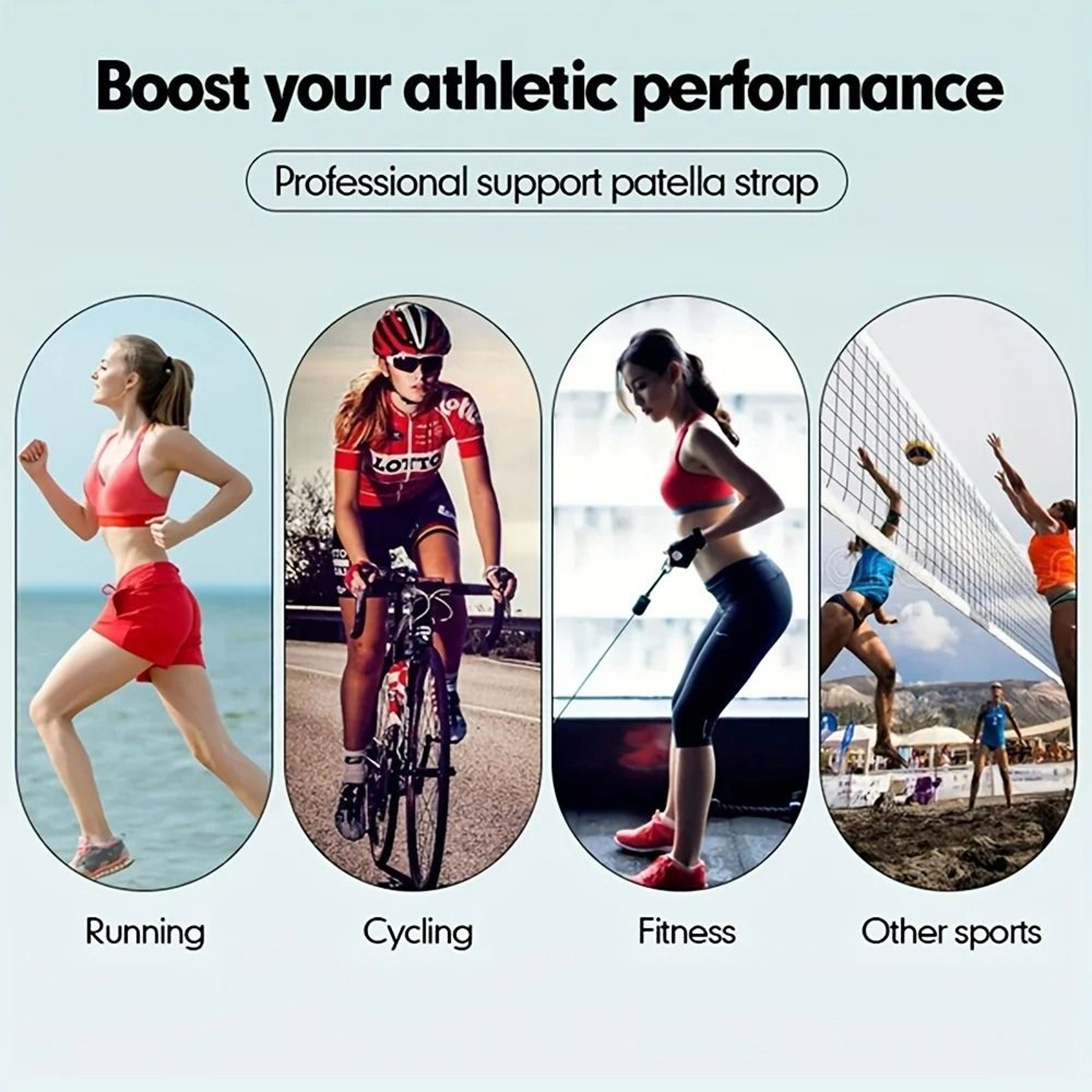 Adjustable Patella Knee Strap For Pain Relief And Sports Support 3