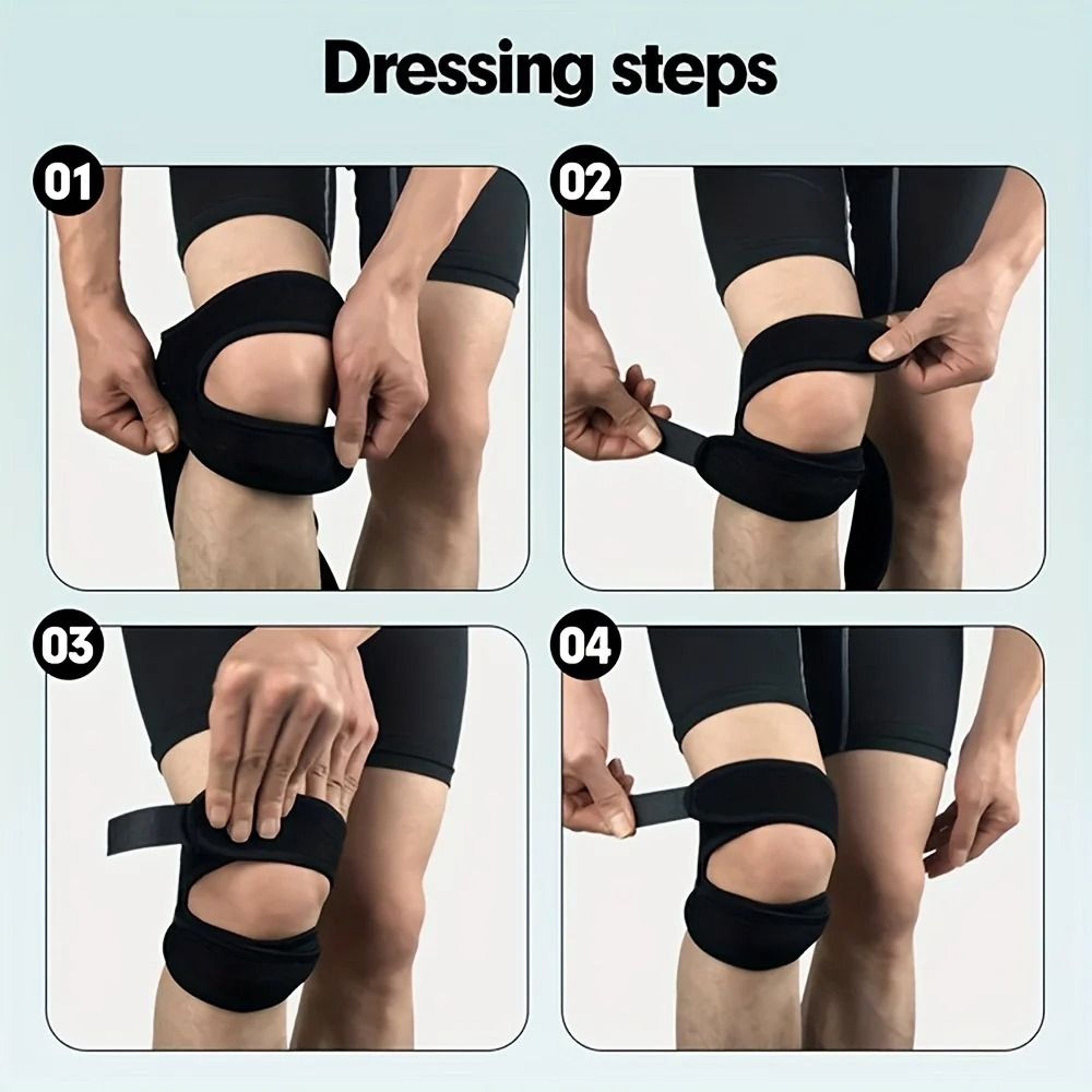 Adjustable Patella Knee Strap For Pain Relief And Sports Support 4
